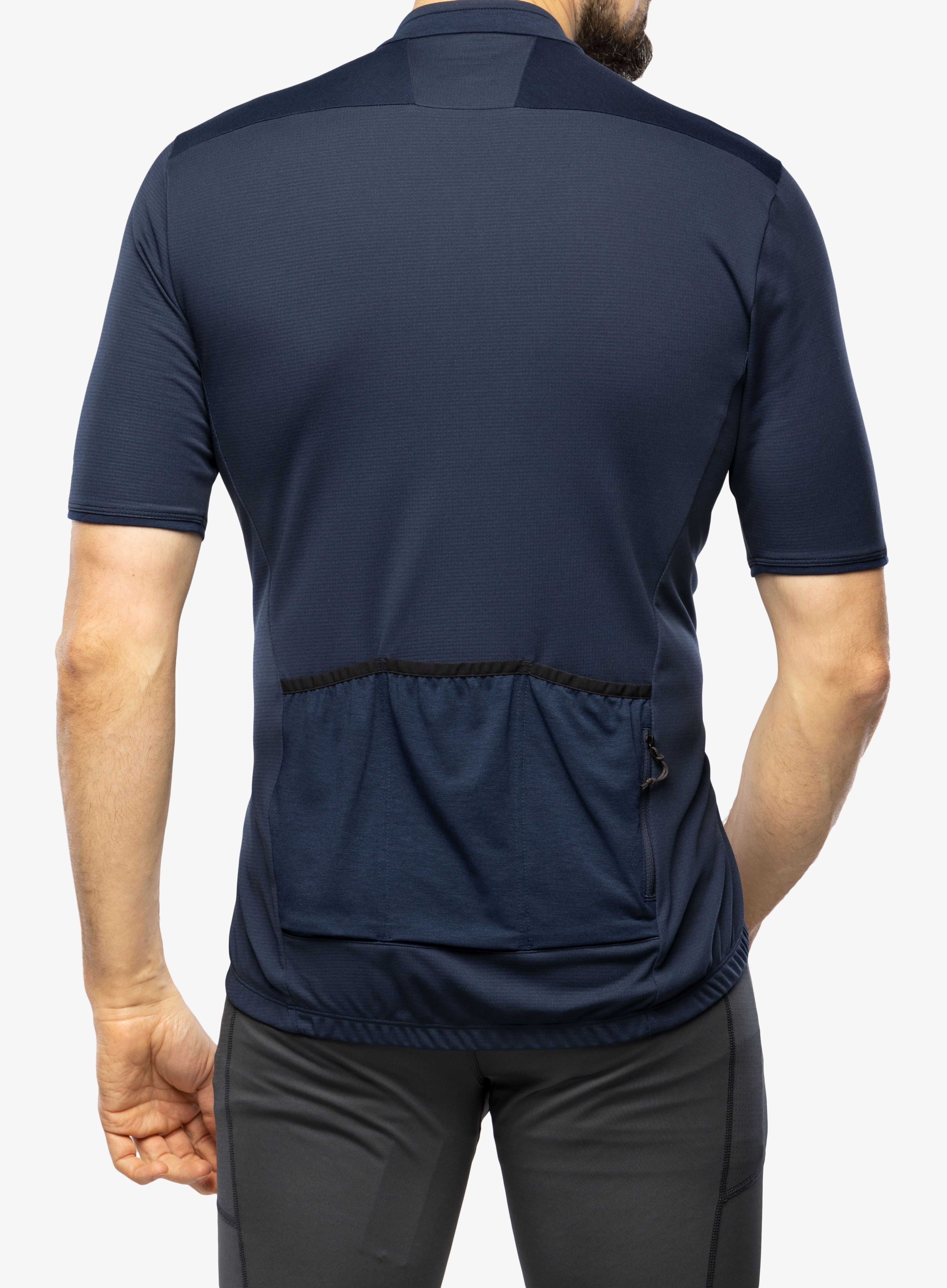 Moška kolesarska majica Schoffel Shirt Montalcino - dress blues