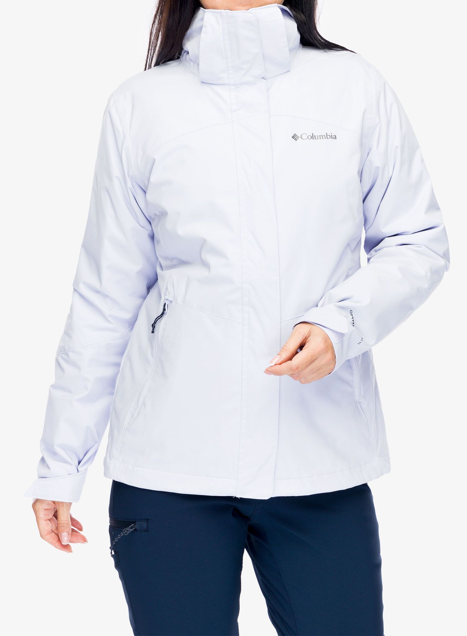 Ženska jakna 3v1 Columbia Bugaboo III Fleece Interchange Jacket - snowdrift