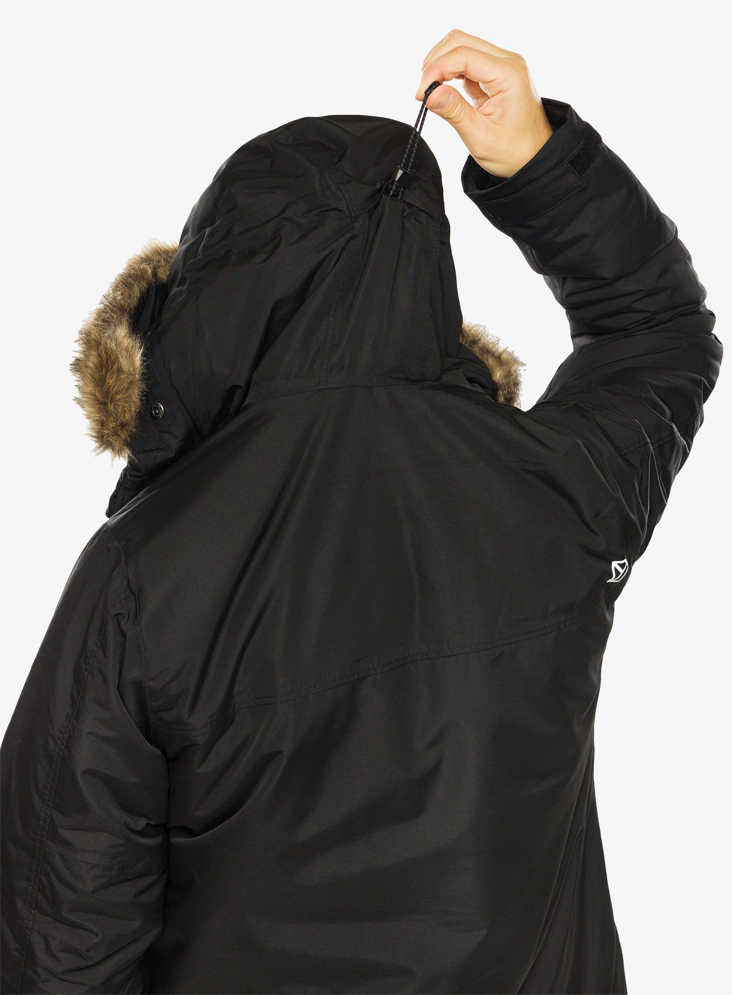 Plašč Didriksons Marco Parka - black
