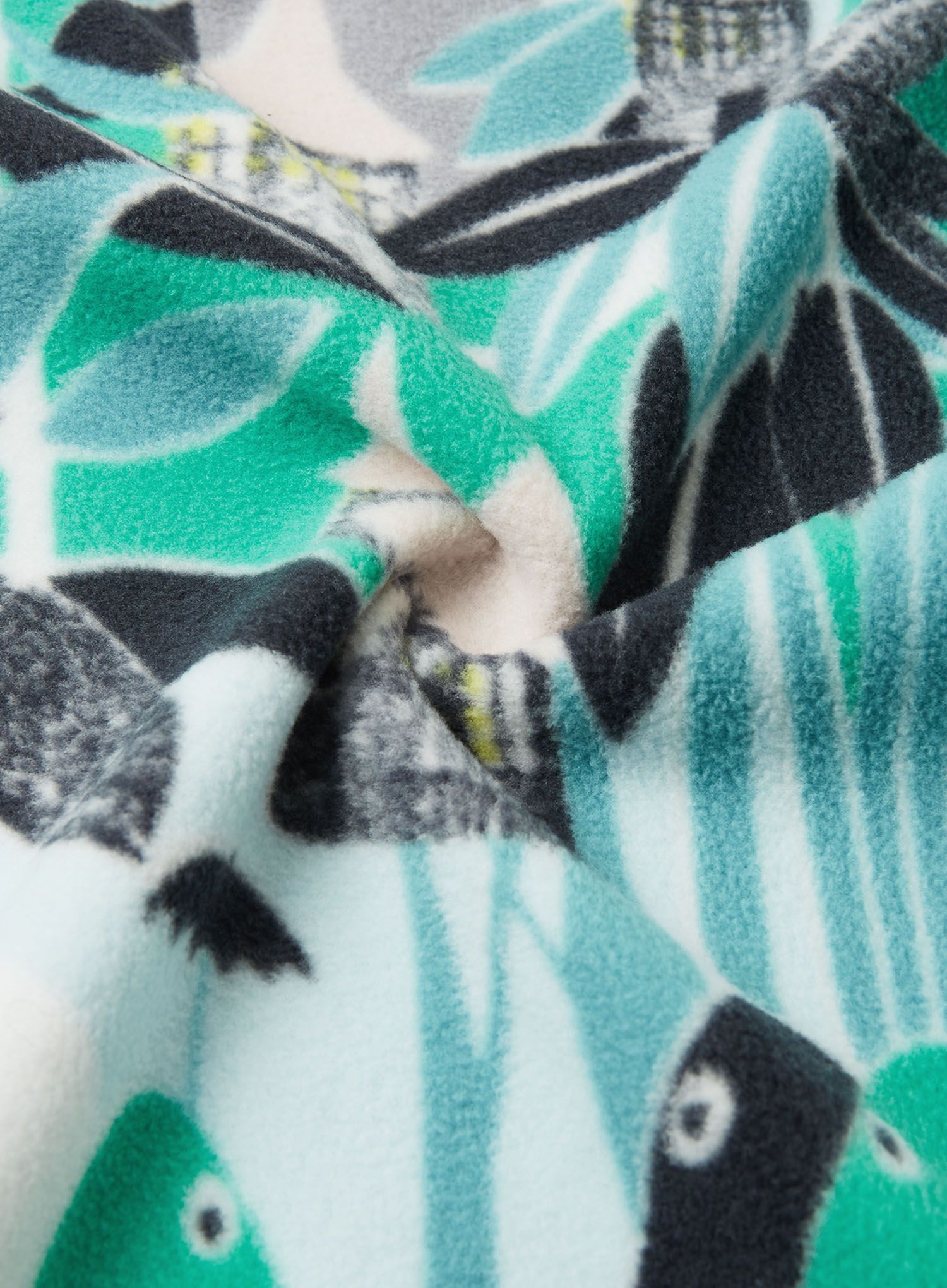 Otroška jopica Reima Moomin Vindskydd - green aqua