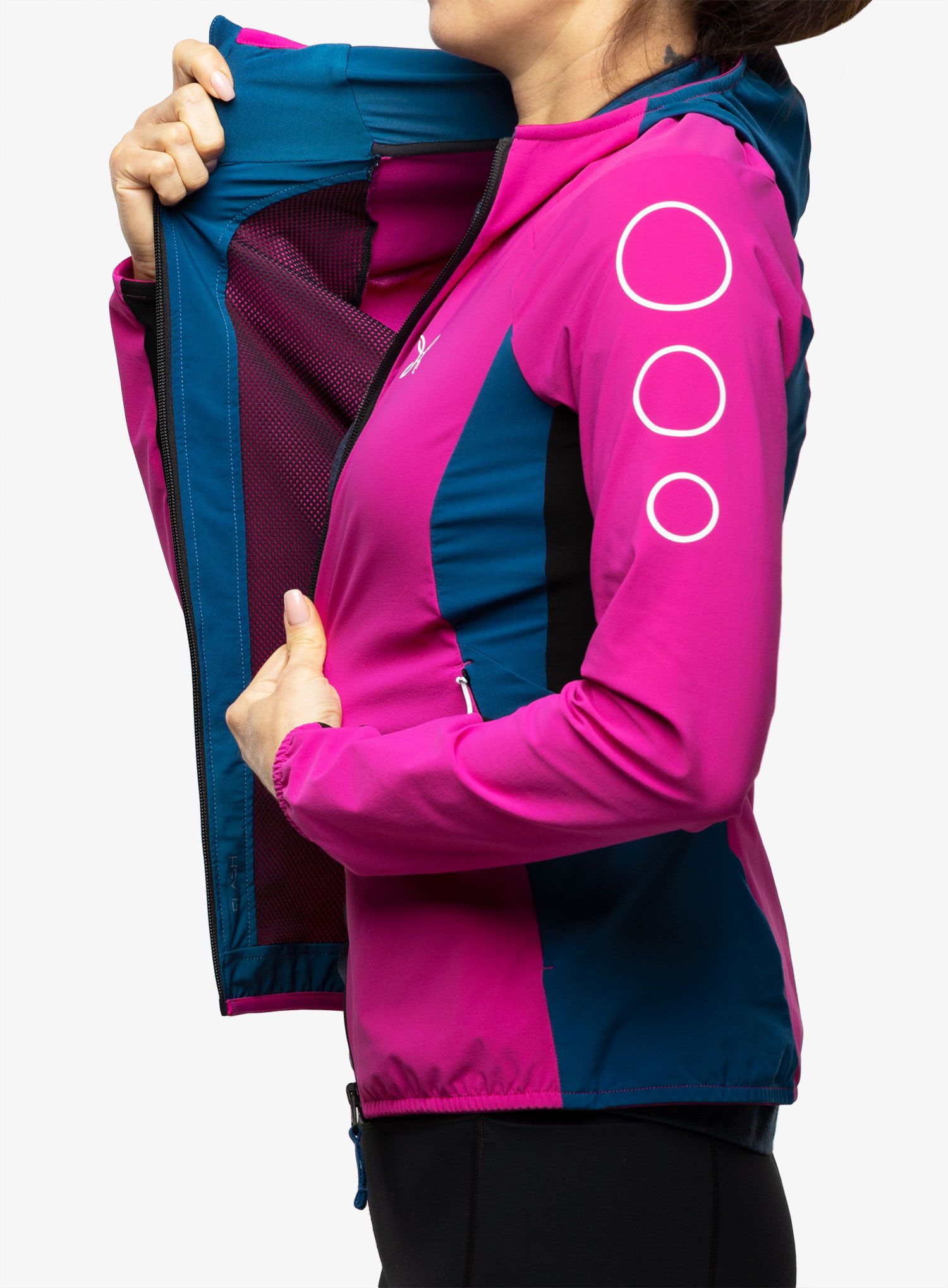 Ženska tekaška jakna Montura Flash Sky Jacket - intense violet/deep blue
