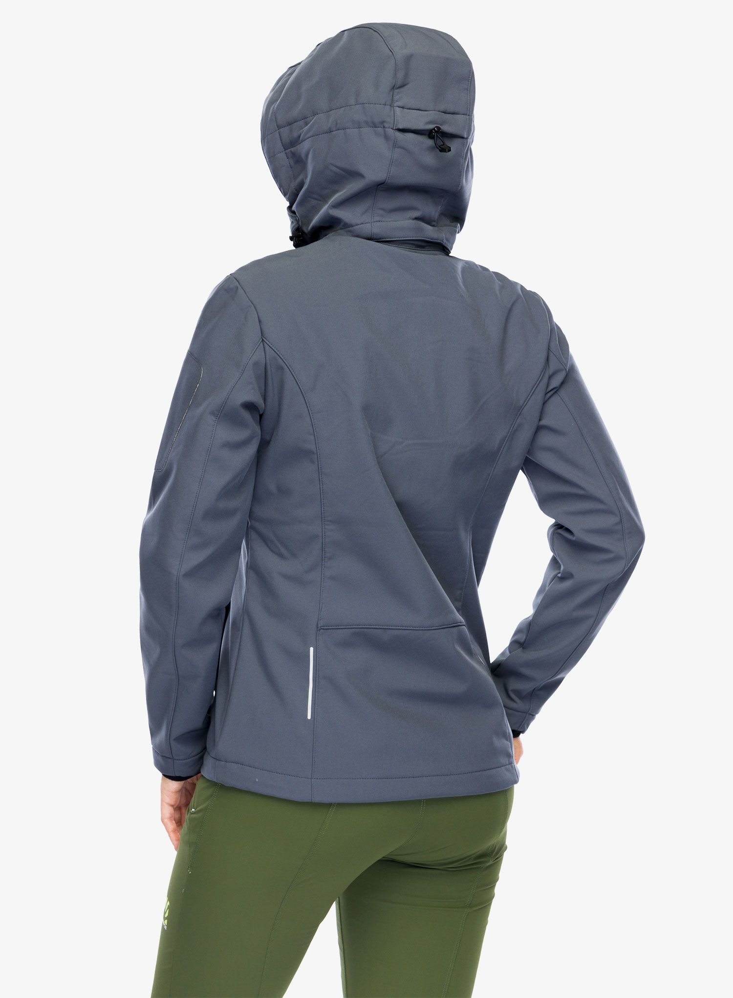Ženska jakna CMP Wilma Jacket Zip Hood - titanio/acqua