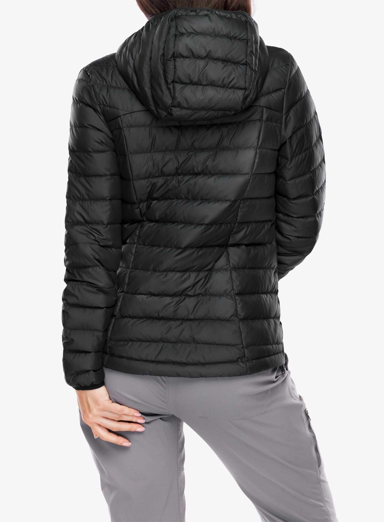 Ženska jakna Columbia Westridge Hooded Down Jacket - black