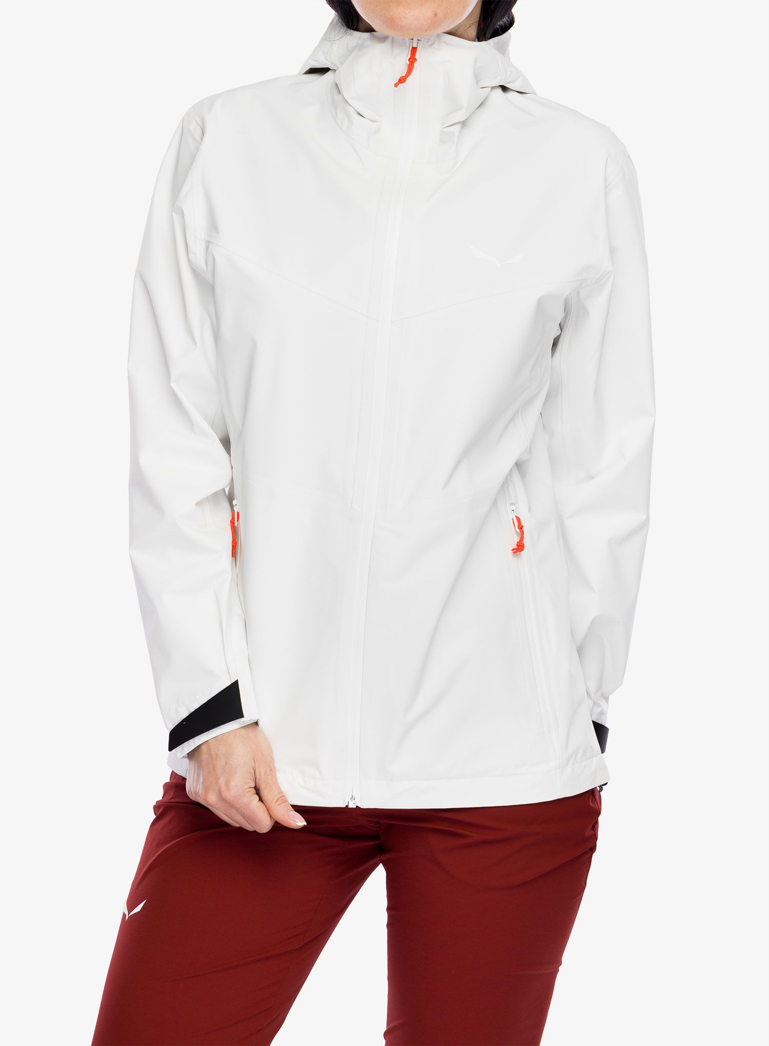 Ženska jakna Salewa Puez Aqua 4 PTX 2.5L Jacket - white