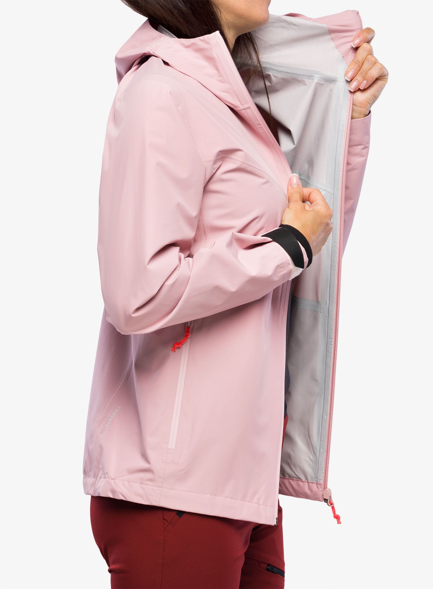 Ženska jakna Salewa Puez Aqua 4 PTX 2.5L Jacket - zephyr