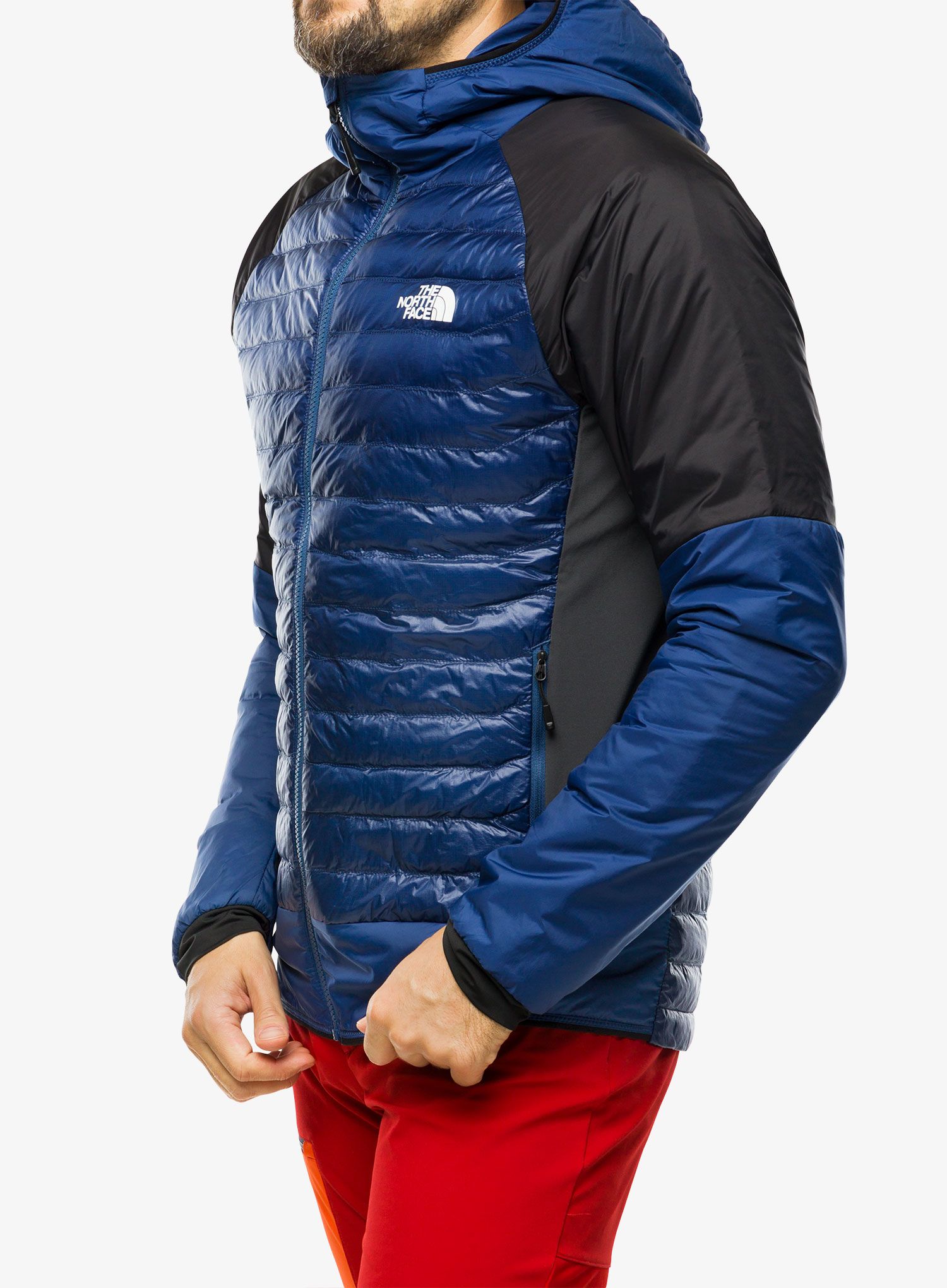 Moška jakna The North Face Macugnaga Hybrid Insulation - shady blue/grey