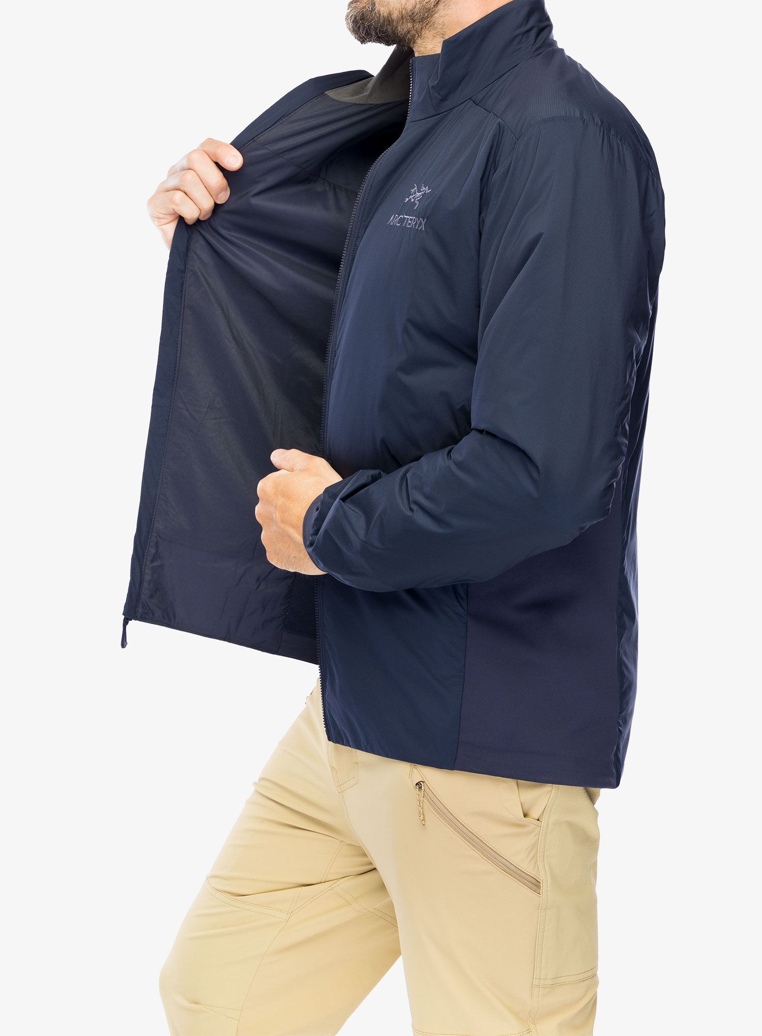 Sintetična jakna Arcteryx Atom Jacket - black sapphire