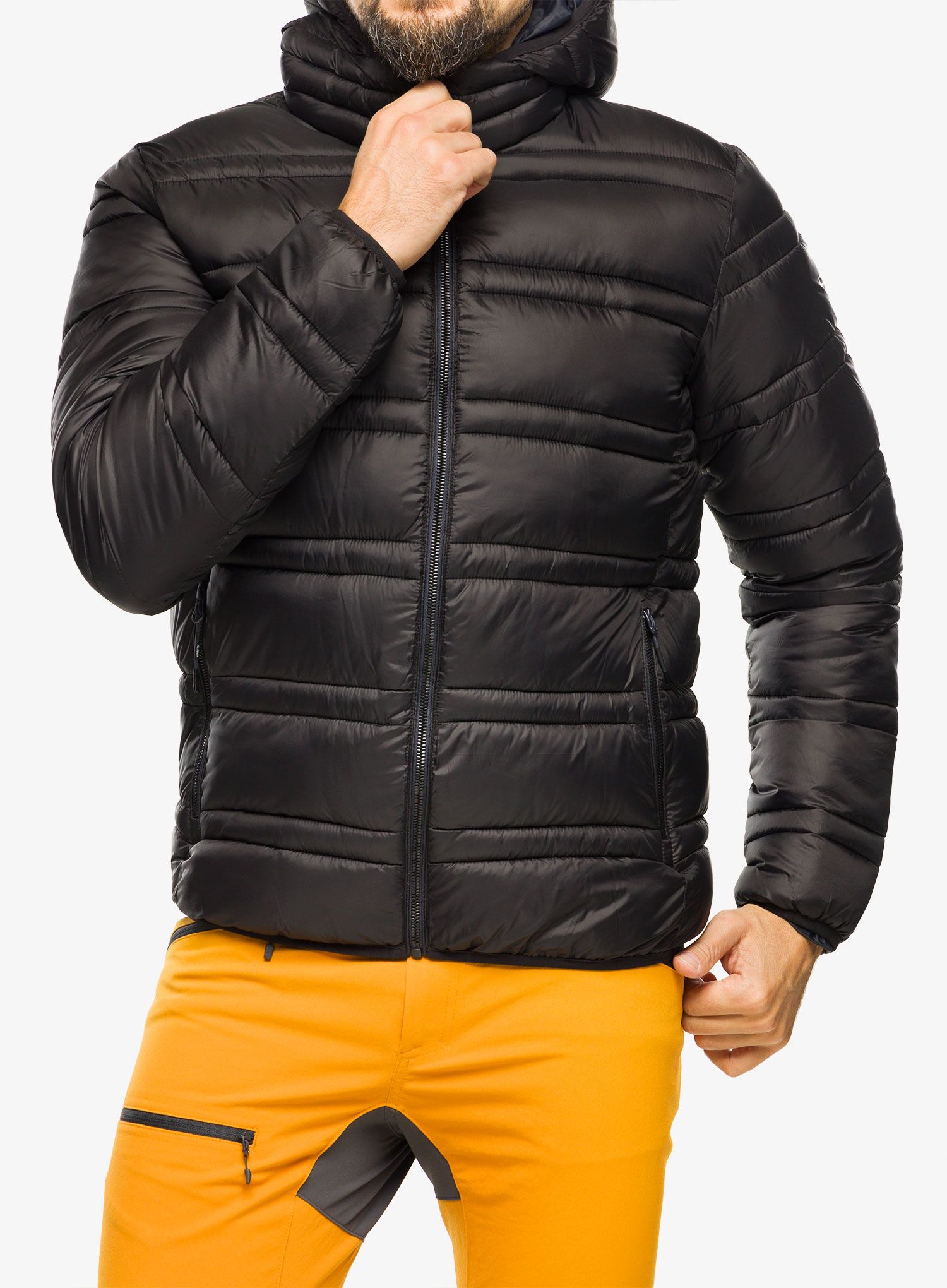 Sintetična jakna CMP Jacket Snaps Hood Tresh - nero