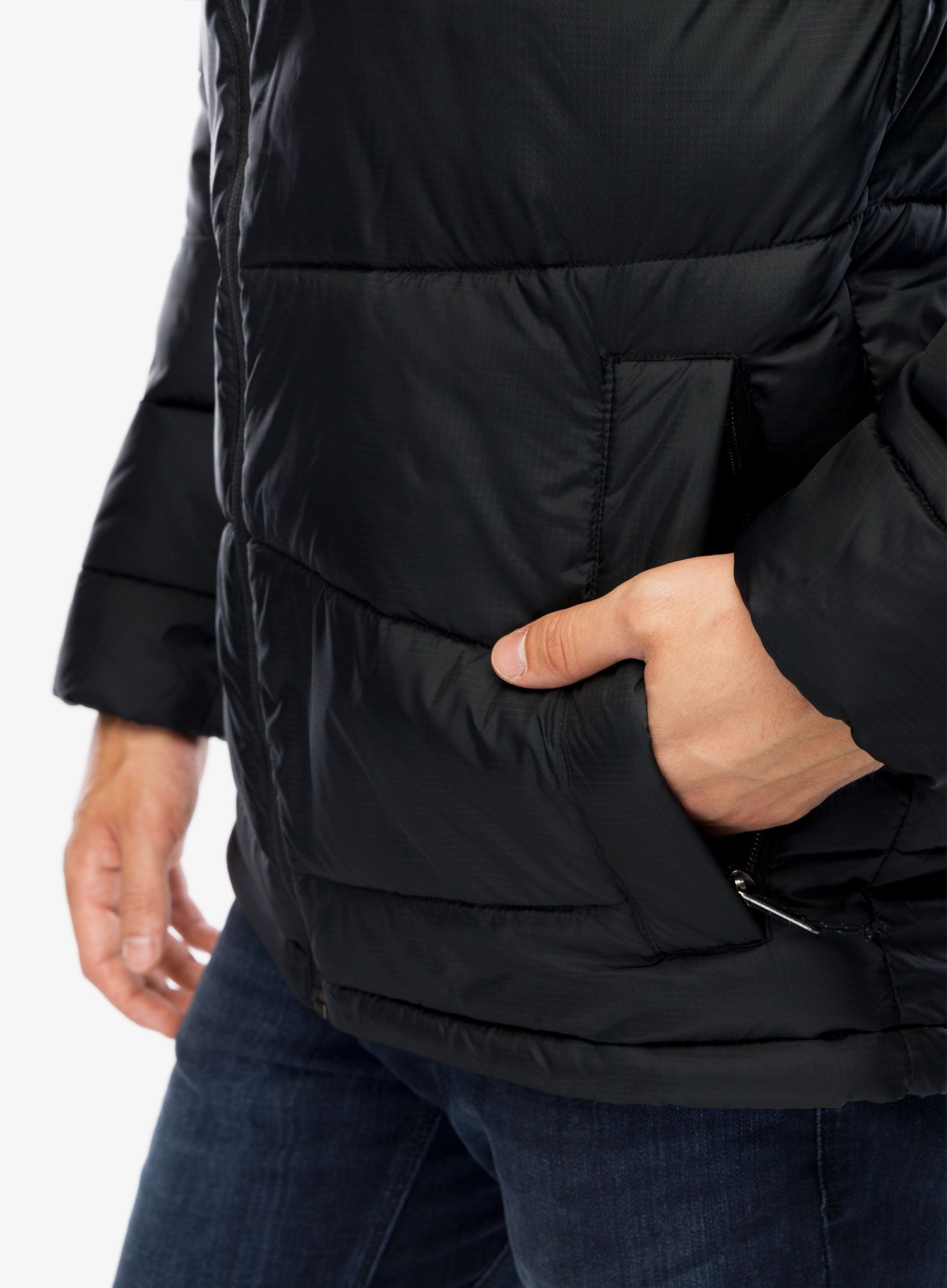 Sintetična jakna Columbia Fivemile Butte II Hooded Jacket - black