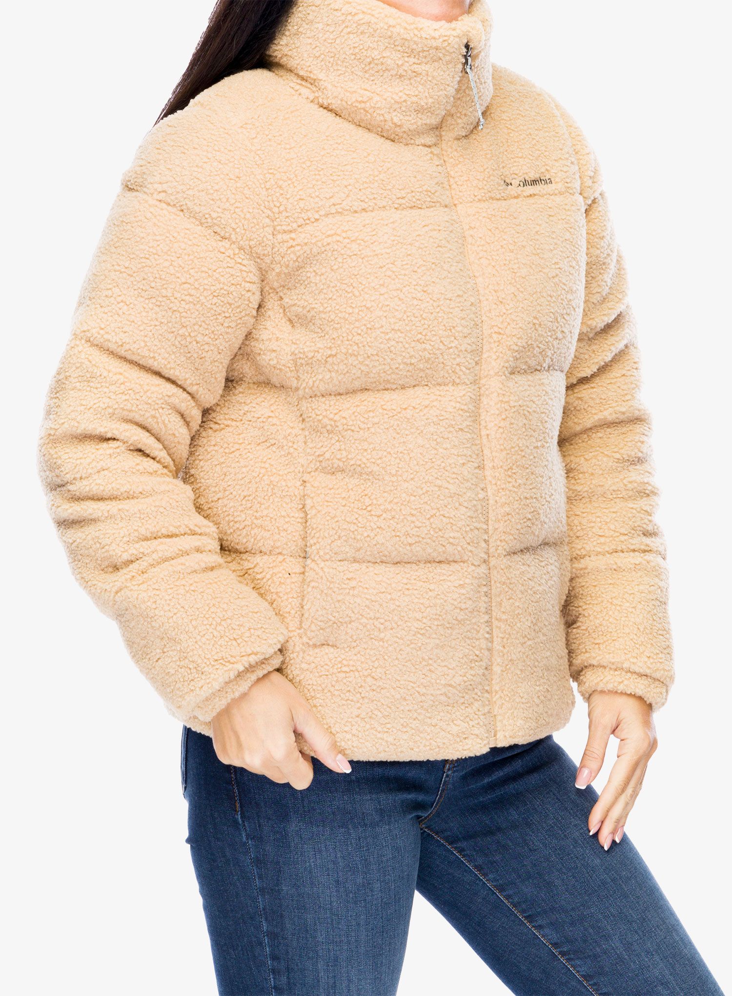 Sintetična jakna Columbia Puffect Sherpa Jacket - canoe
