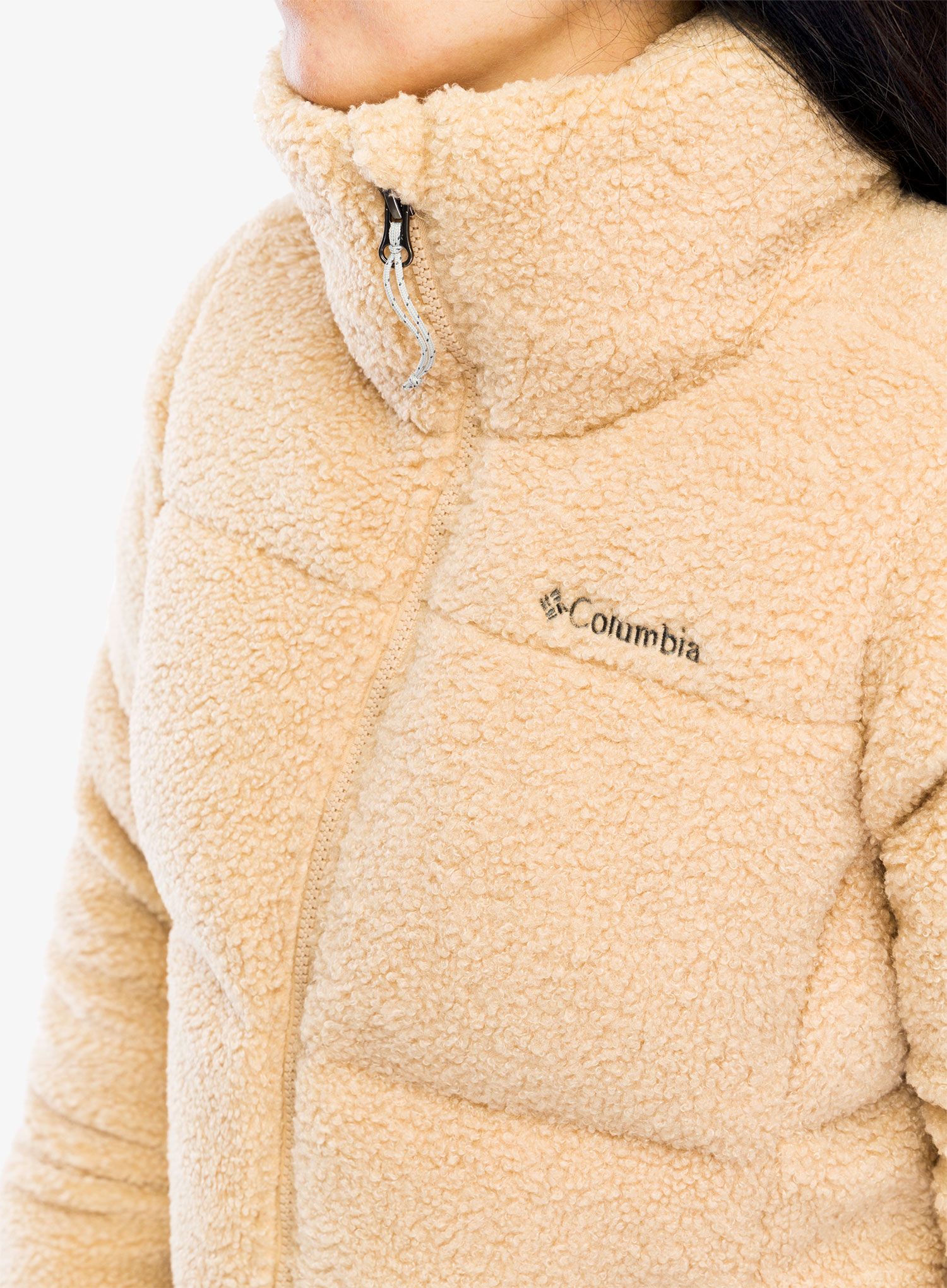 Sintetična jakna Columbia Puffect Sherpa Jacket - canoe