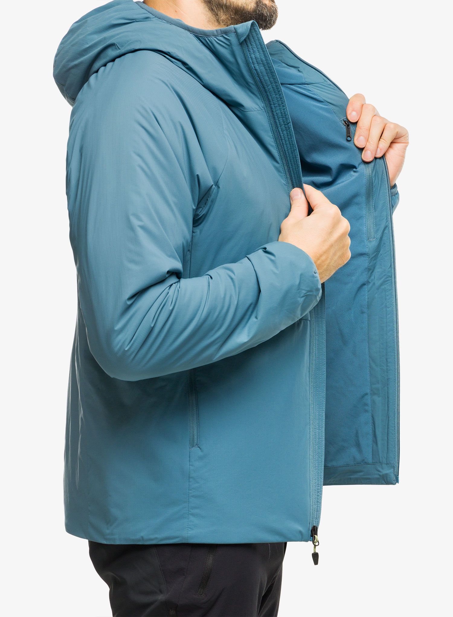 Sintetična jakna Marmot Novus Hoody - moon river