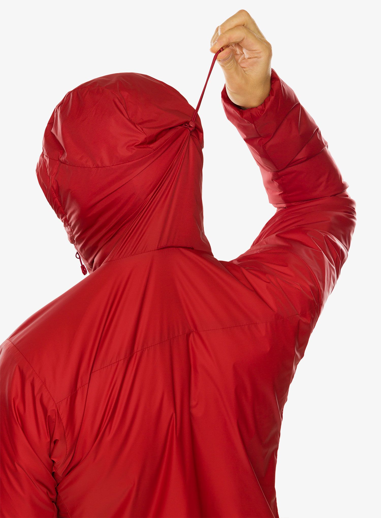 Sintetična jakna Montane Respond Hoodie - acer red