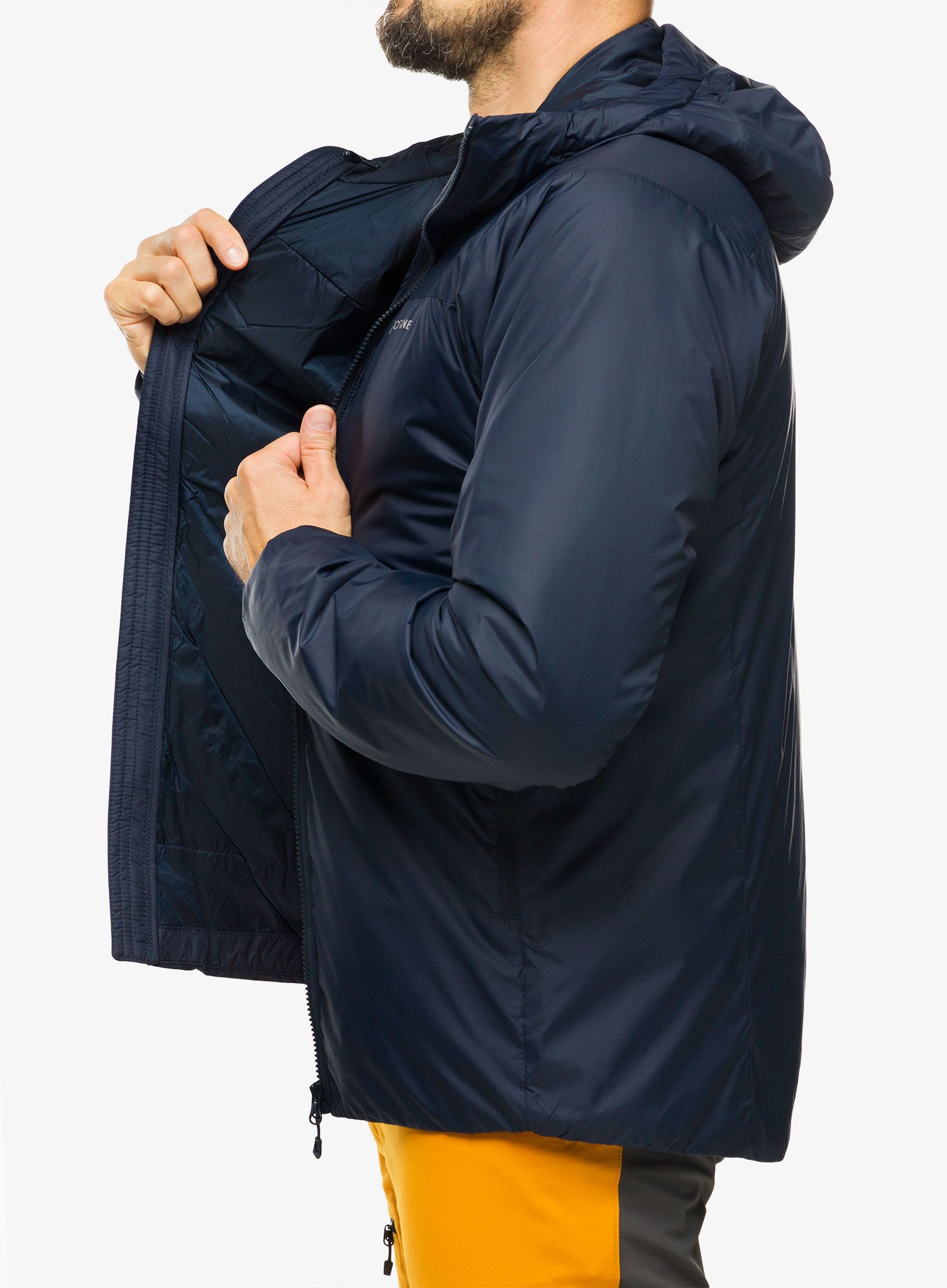 Sintetična jakna Montane Respond Hoodie - eclipse blue