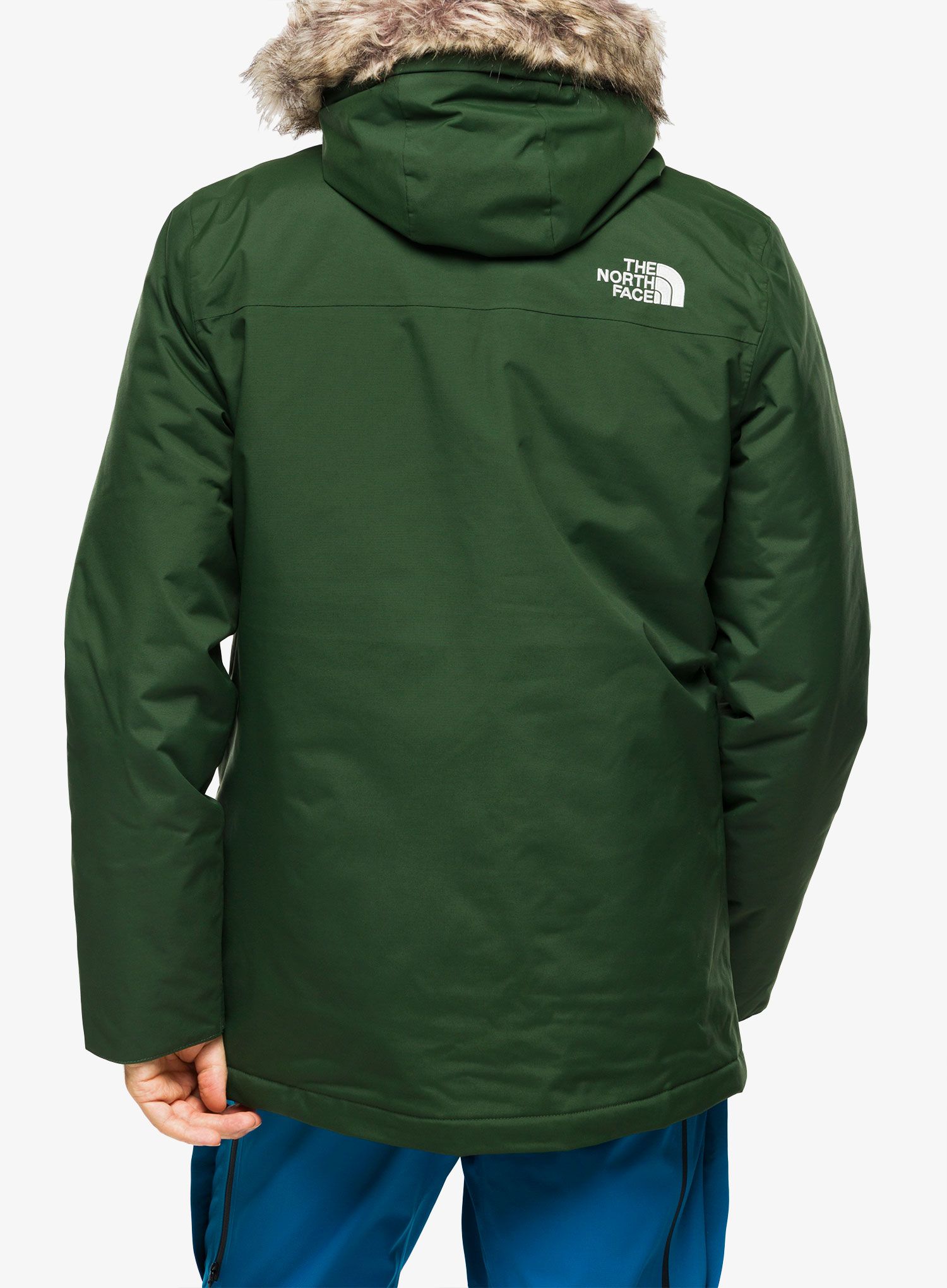 Sintetična jakna The North Face Recycled Zaneck Jacket - pine needle
