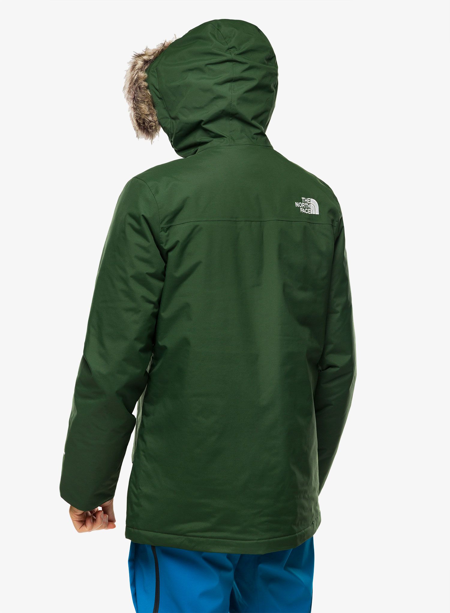 Sintetična jakna The North Face Recycled Zaneck Jacket - pine needle