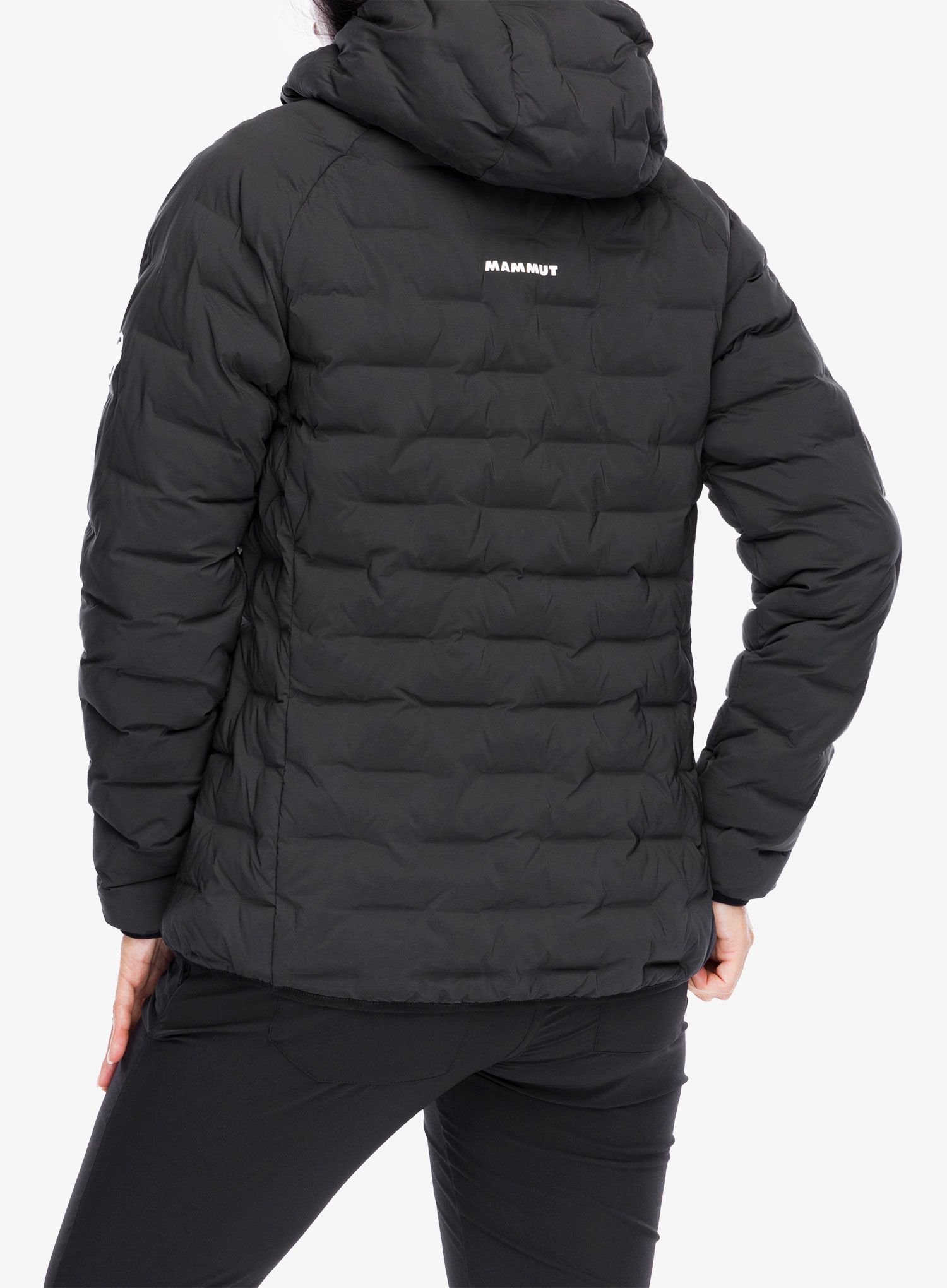 Ženska sintetična jakna Mammut Sender IN Hooded Jacket - black