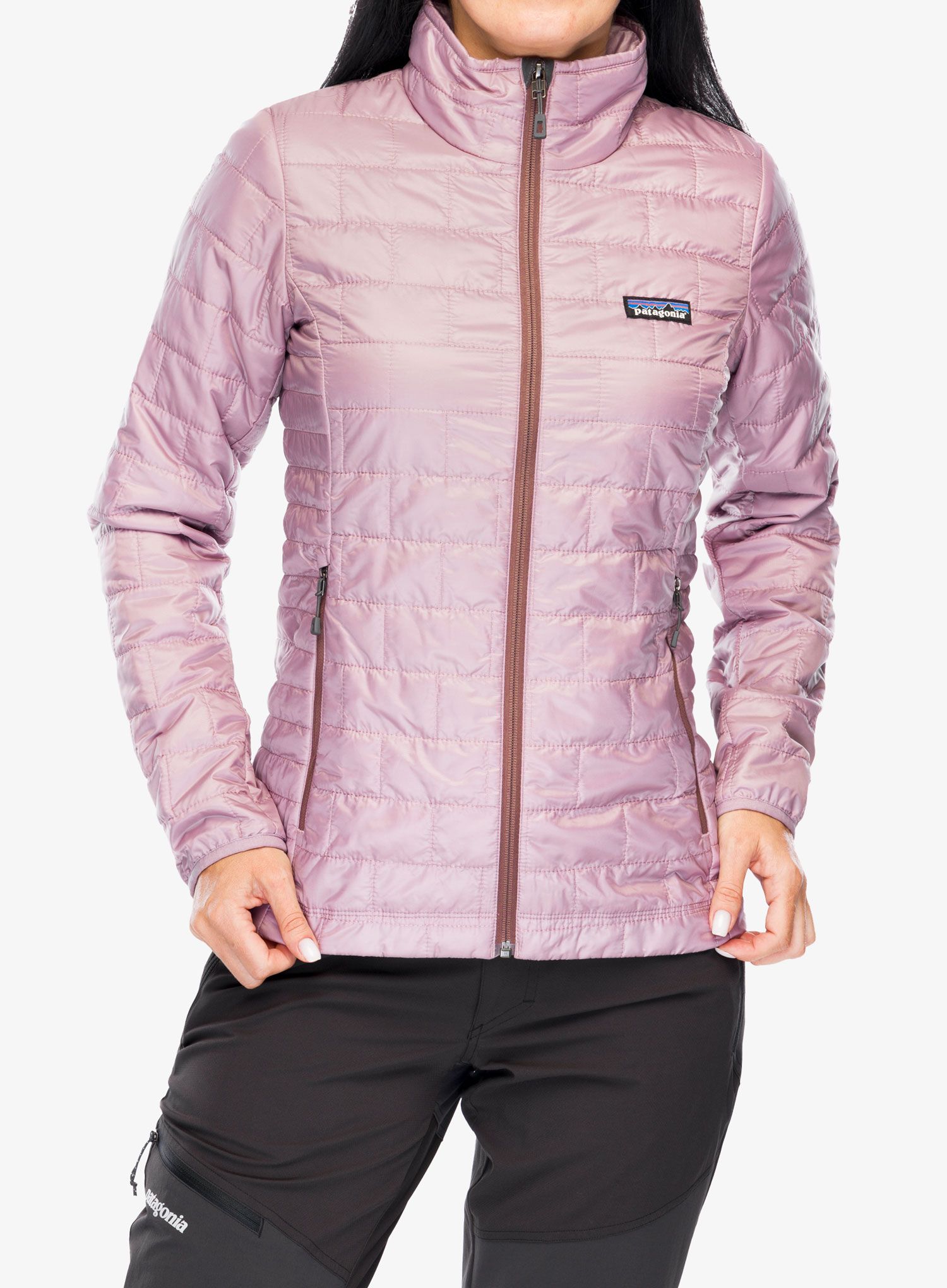 Ženska sintetična jakna Patagonia Nano Puff Jacket - stormy mauve