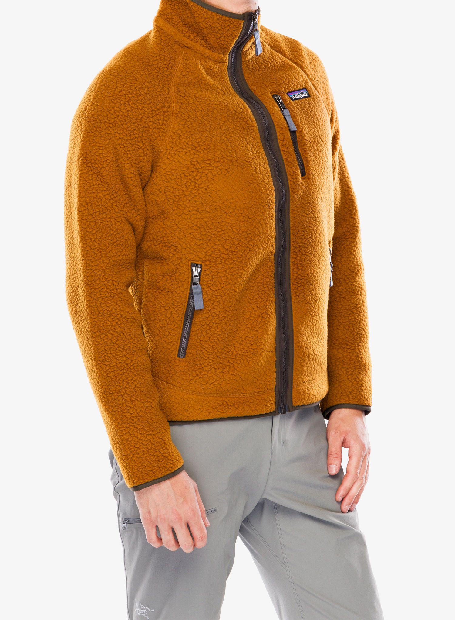 Flis Patagonia Retro Pile Jacket - shelter brown