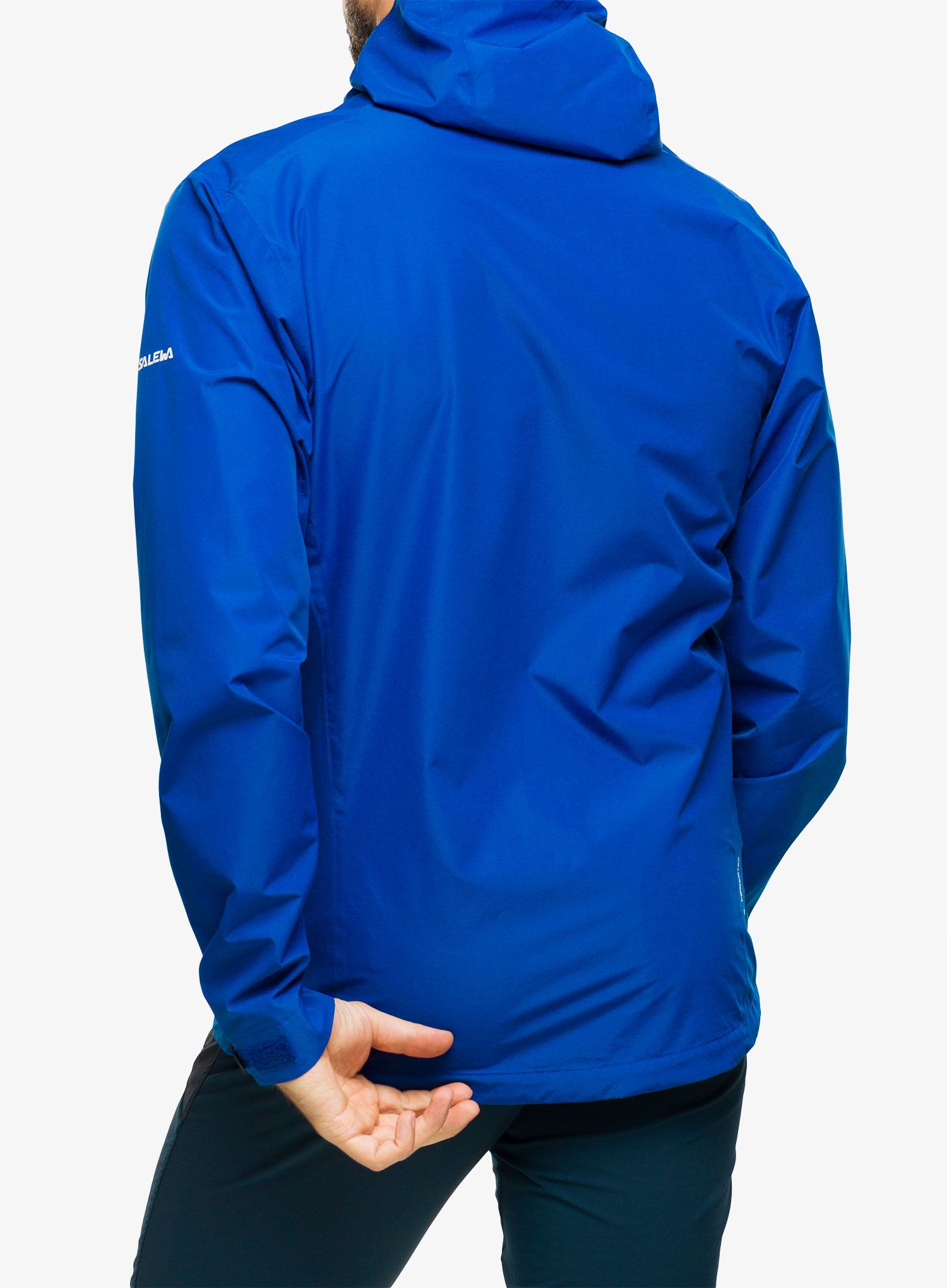 Nepremočljiva jakna Salewa Puez Aqua 4 PTX 2,5L Jacket - electric