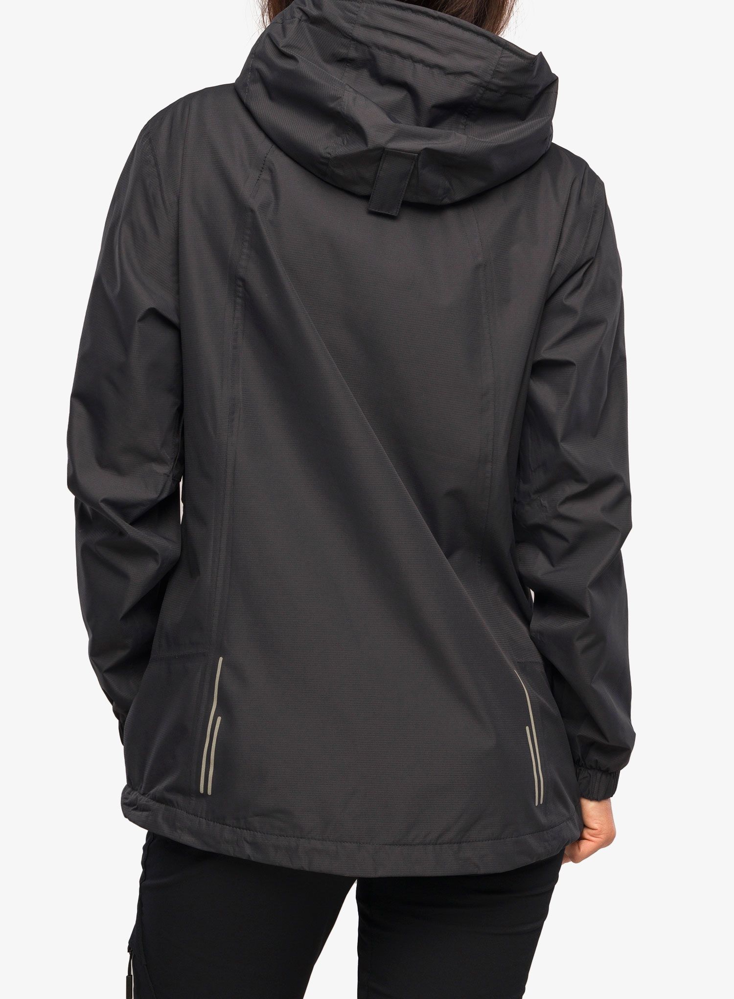 Ženska nepremočljiva jakna CMP Jinx Jacket Zip Hood - antracite