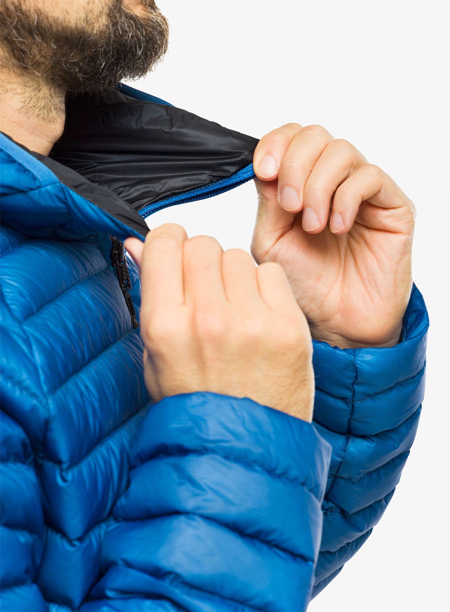 Puhovka Black Diamond Approach Down Hoody - drifter blue