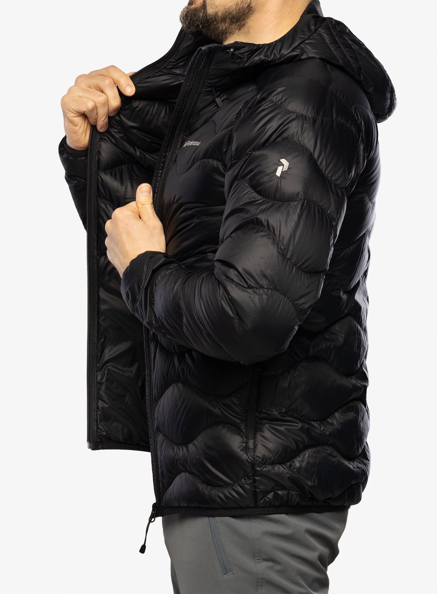 Puhovka Peak Performance Helium Down Hood Jacket - black
