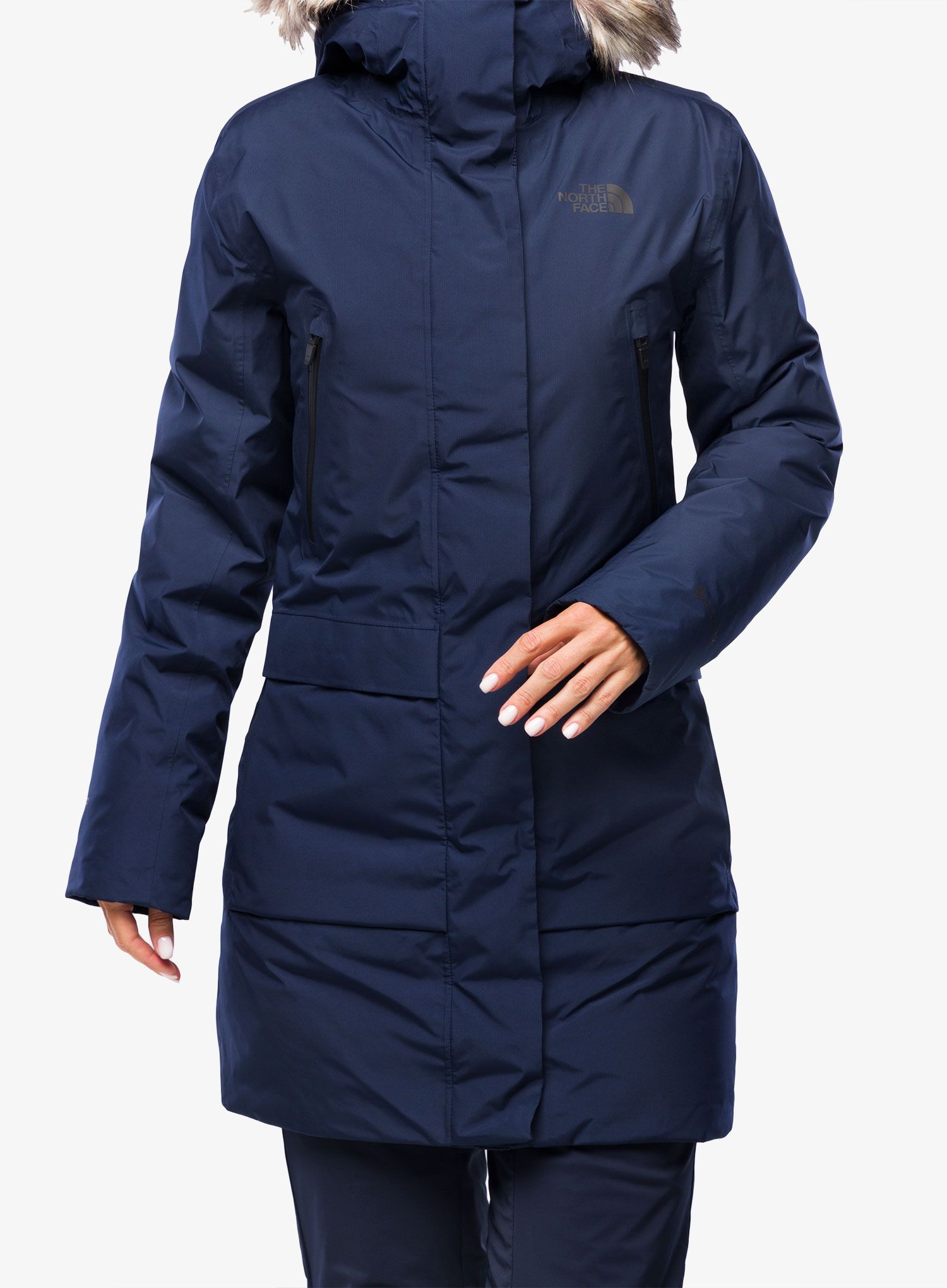 Ženska puhovka The North Face Arctic Parka GTX - summit navy