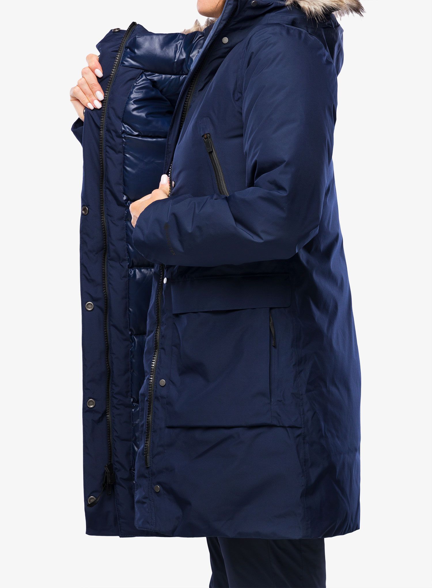 Ženska puhovka The North Face Arctic Parka GTX - summit navy