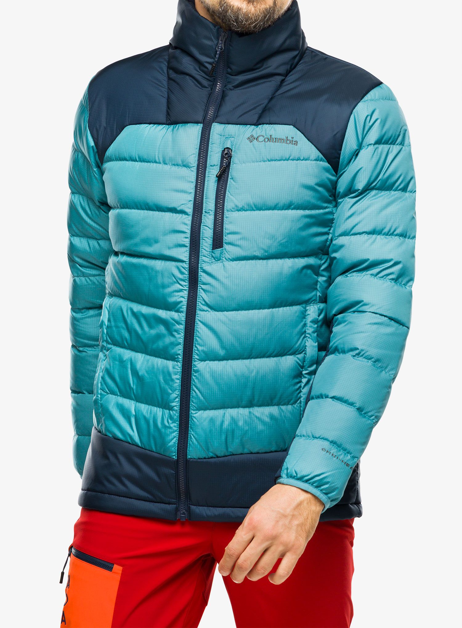 Moška puhovka Columbia Autumn Park Down Jacket - shasta/collegiate navy