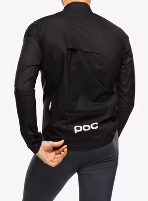 Kolesarska jakna POC Haven Rain Jacket - uranium black