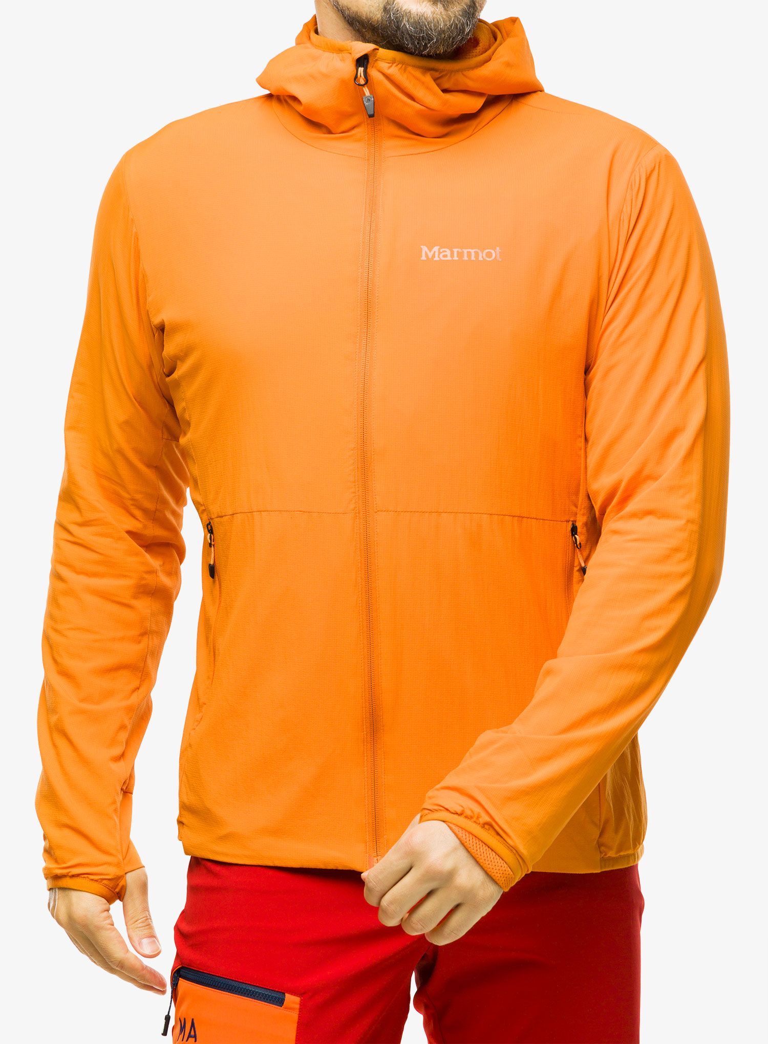 Softshell jakna Marmot Alt HB Hoody - tangelo