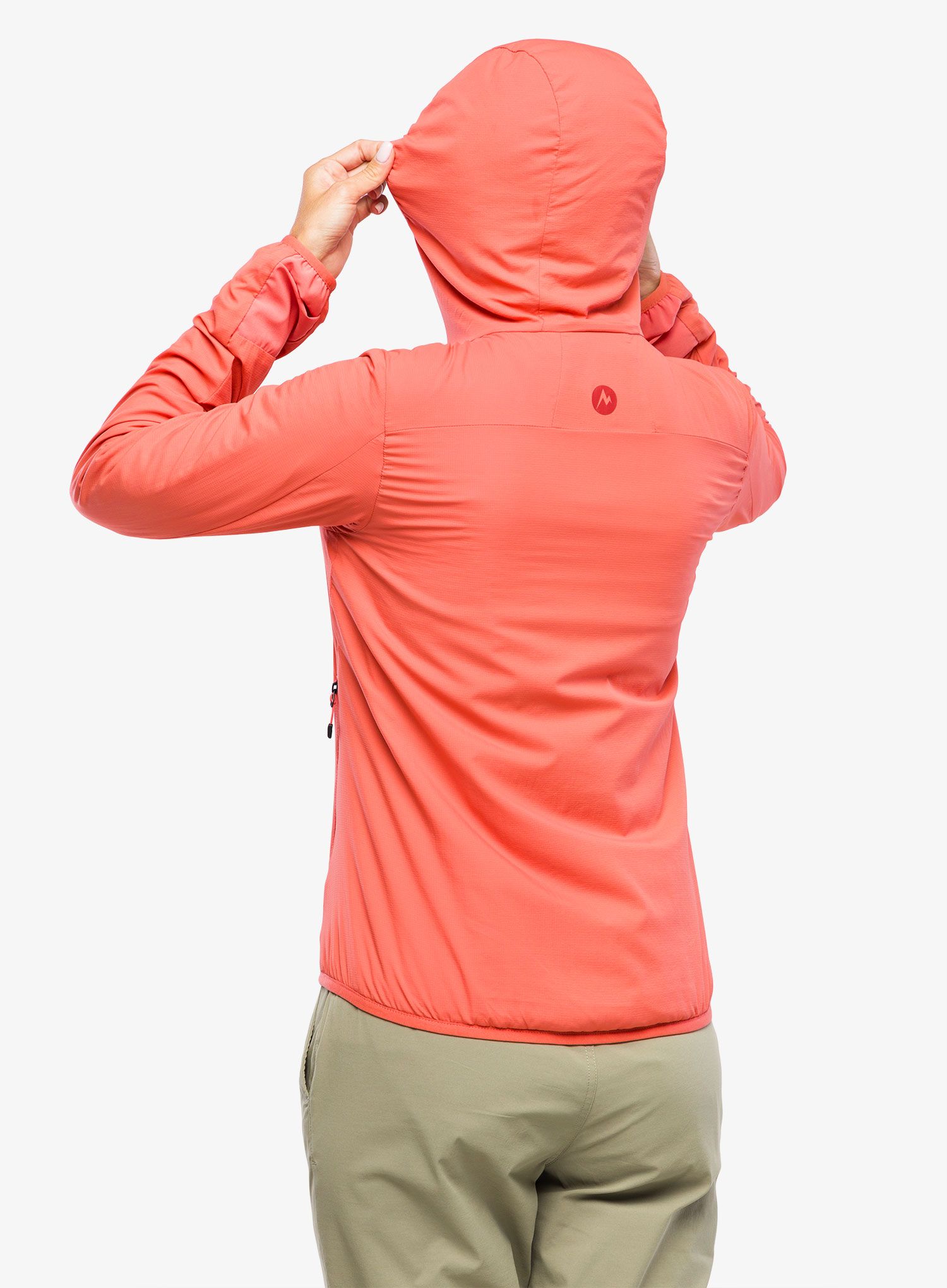 Ženska softshell jakna Marmot Alt HB Hoody - grapefruit