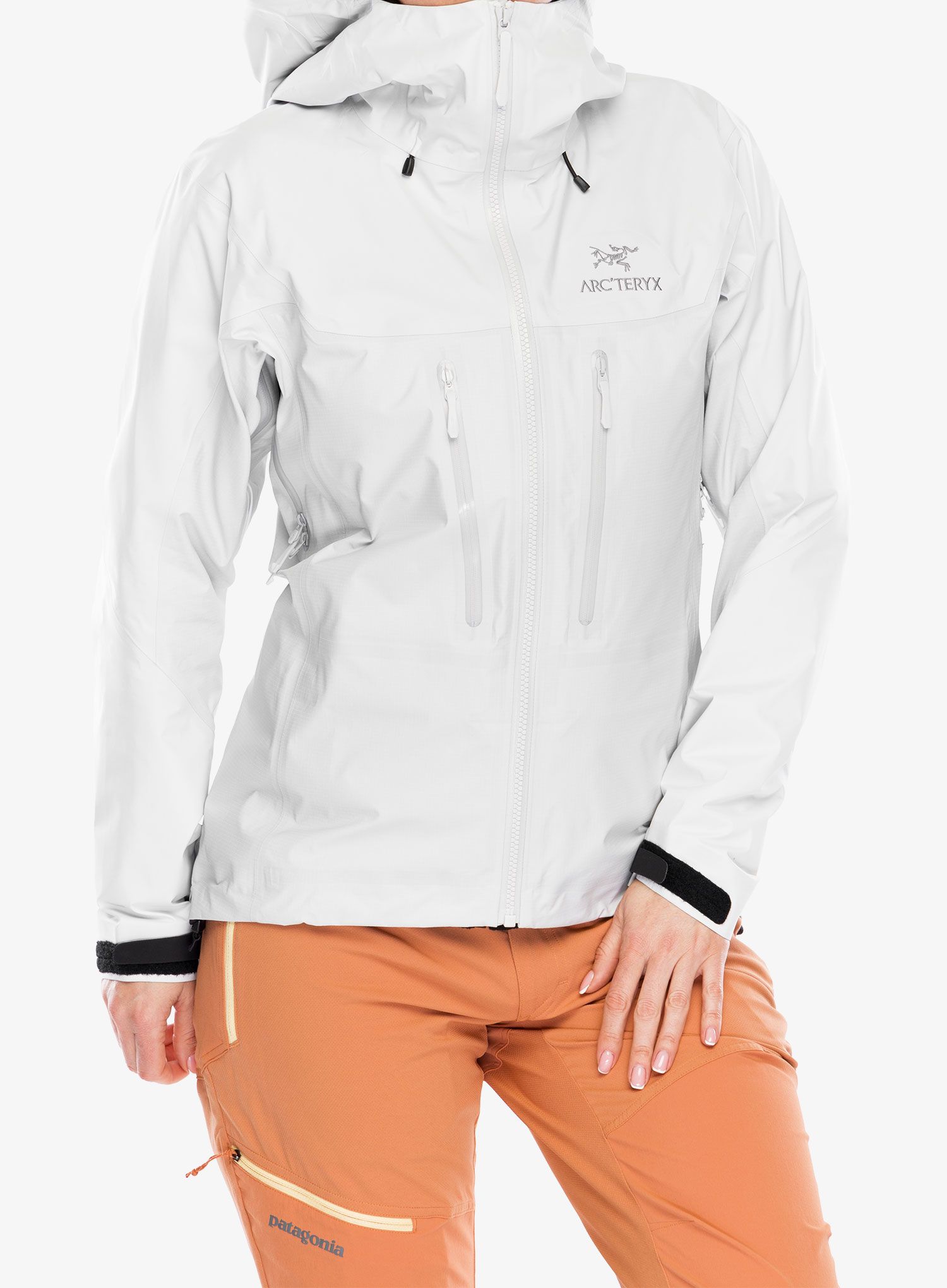 Ženska nepremočljiva jakna Arcteryx Alpha Jacket - solitude
