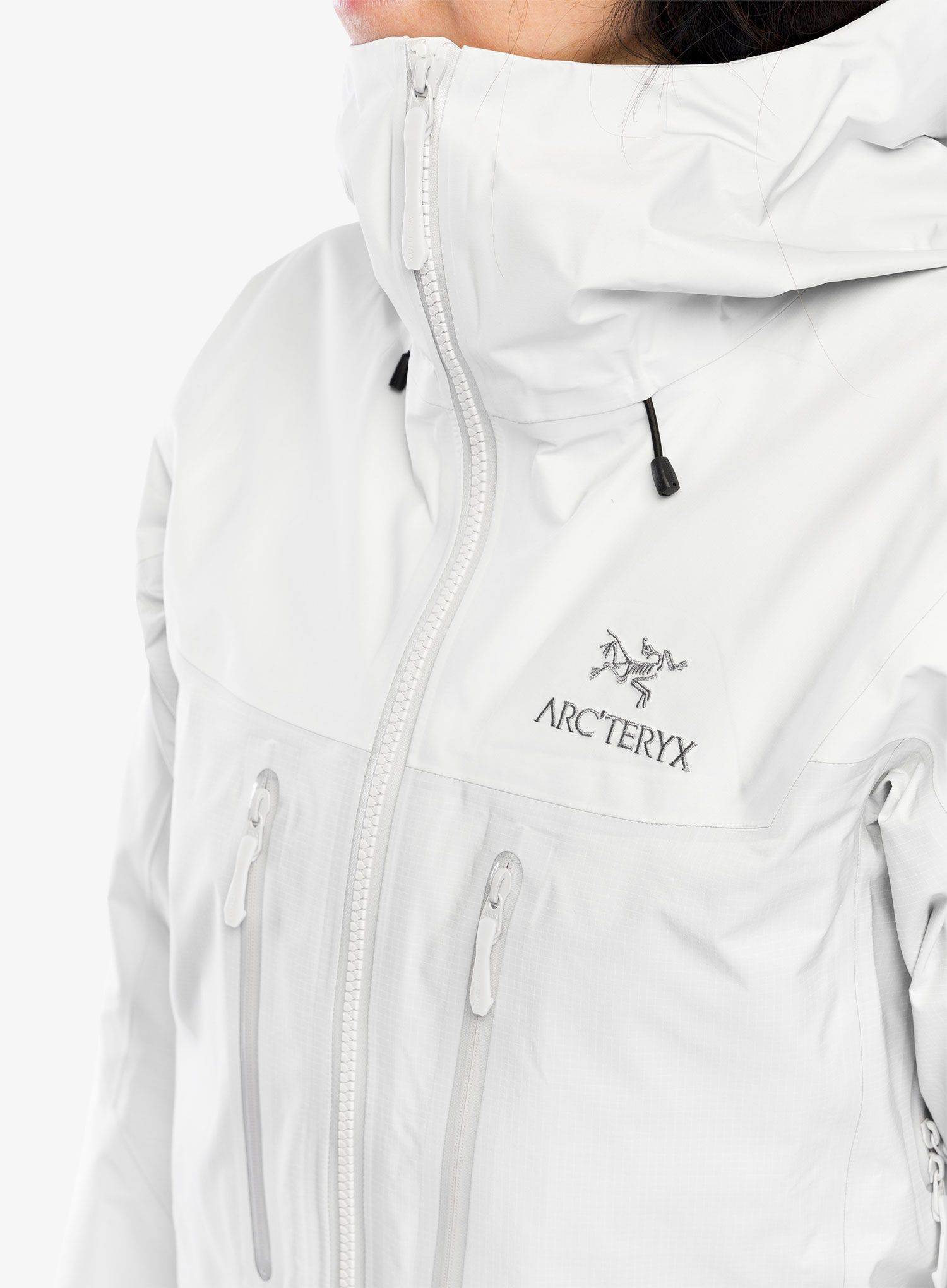 Ženska nepremočljiva jakna Arcteryx Alpha Jacket - solitude