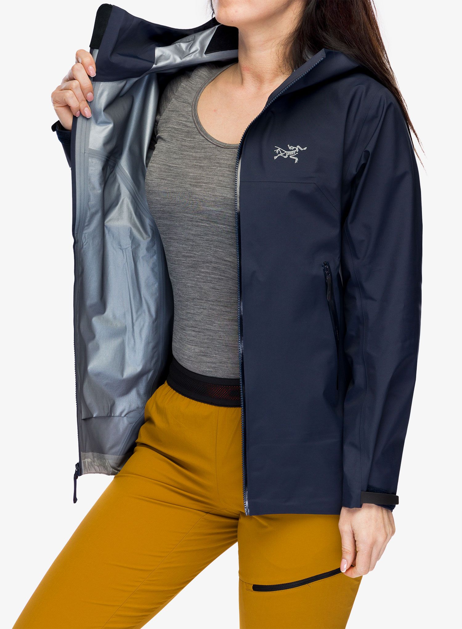 Ženska nepremočljiva jakna Arcteryx Beta Jacket - blk sapphire