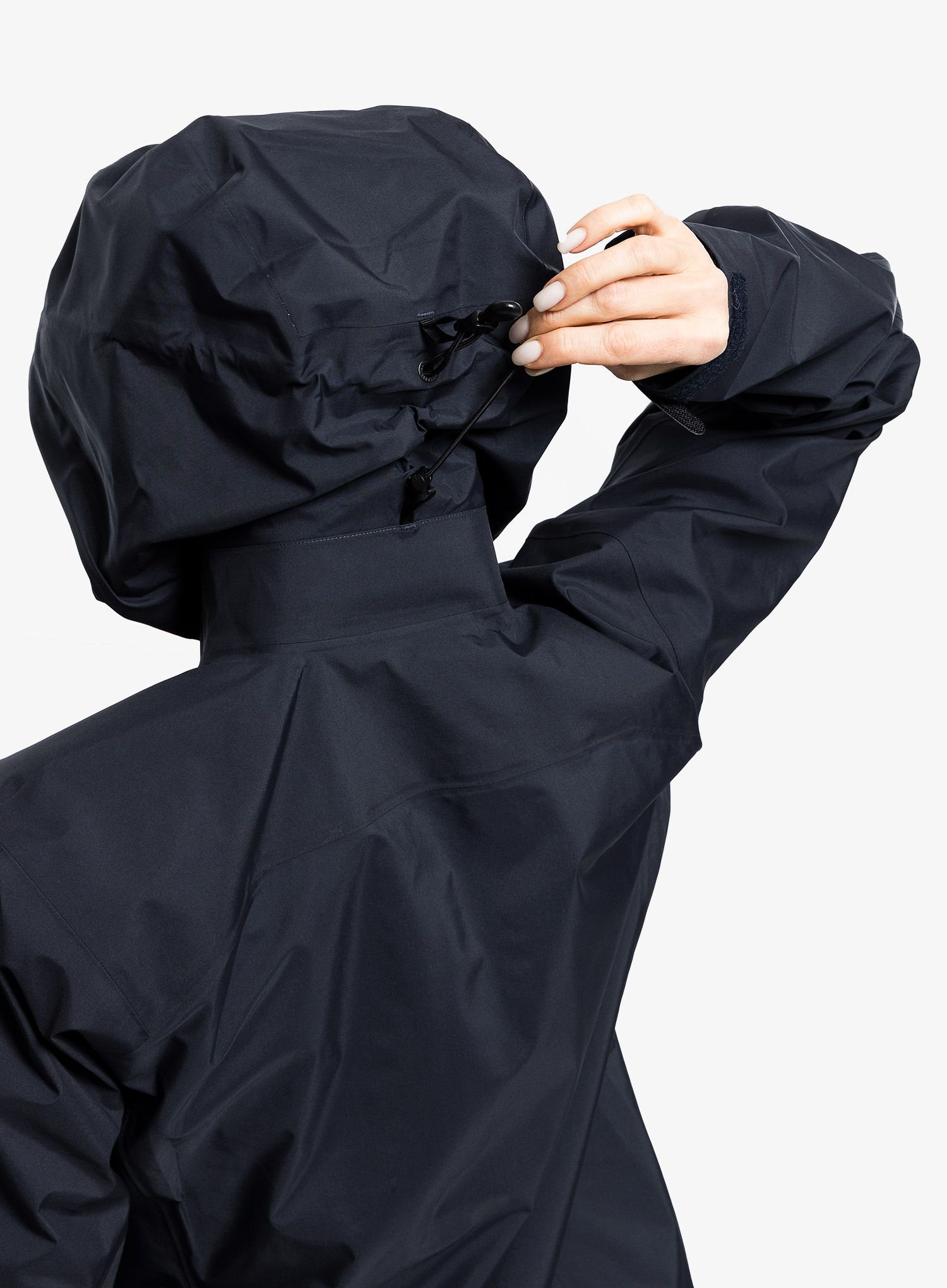 Ženska hardshell jakna Arcteryx Beta AR Jacket - black sapphire