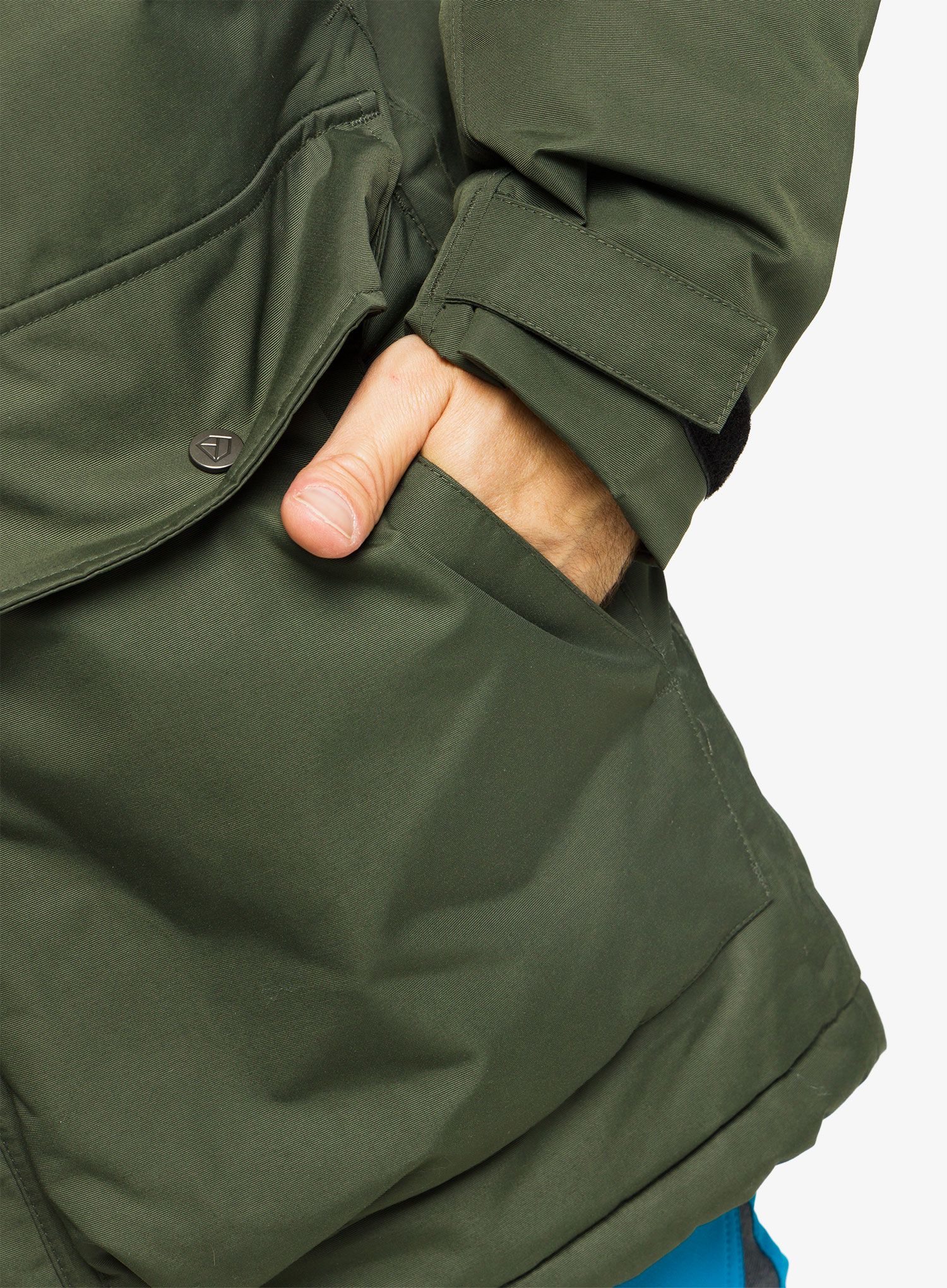 Plašč Didriksons Marco Parka - deep green