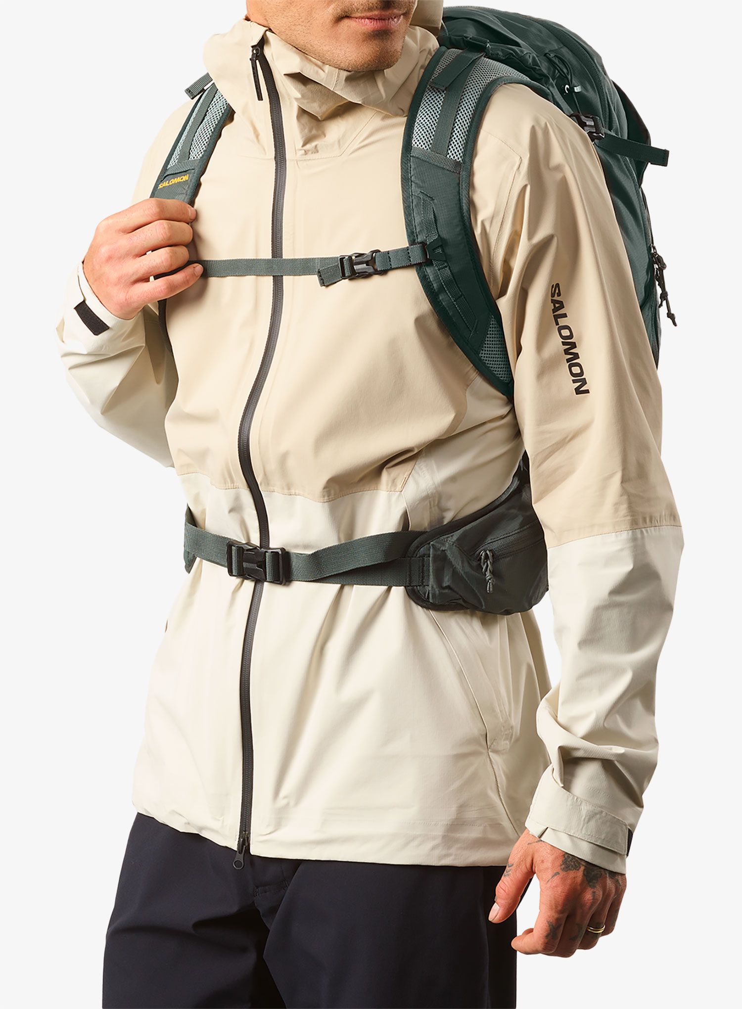 Nahrbtnik Salomon Trailblazer 30 - urban chic/green