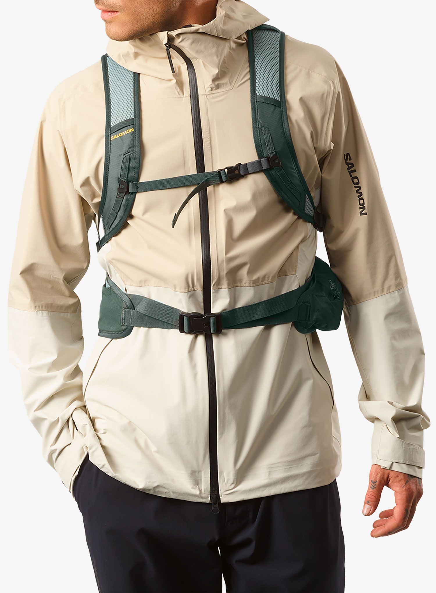 Nahrbtnik Salomon Trailblazer 20 - urban chic/green