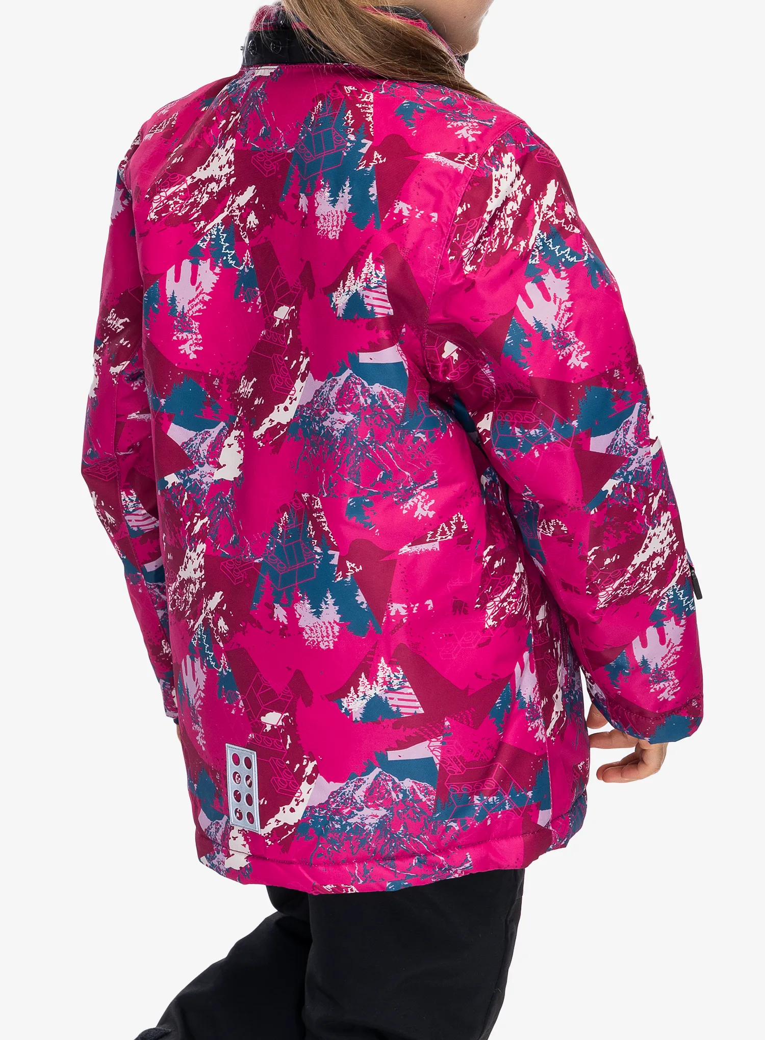 Otroška jakna LEGO Jad 710 - dark pink