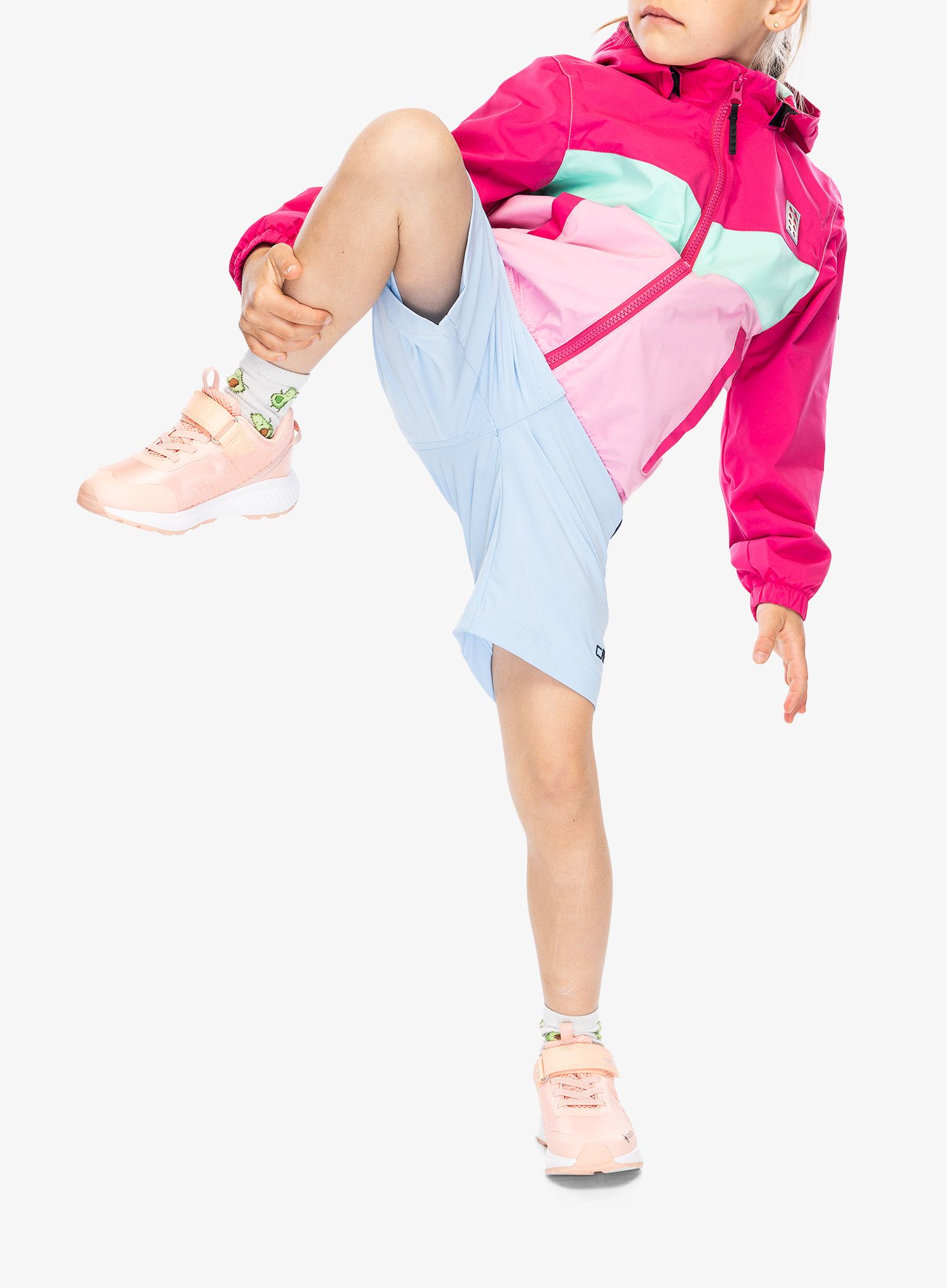 Otroška jakna LEGO LW Jad 207 - dark pink