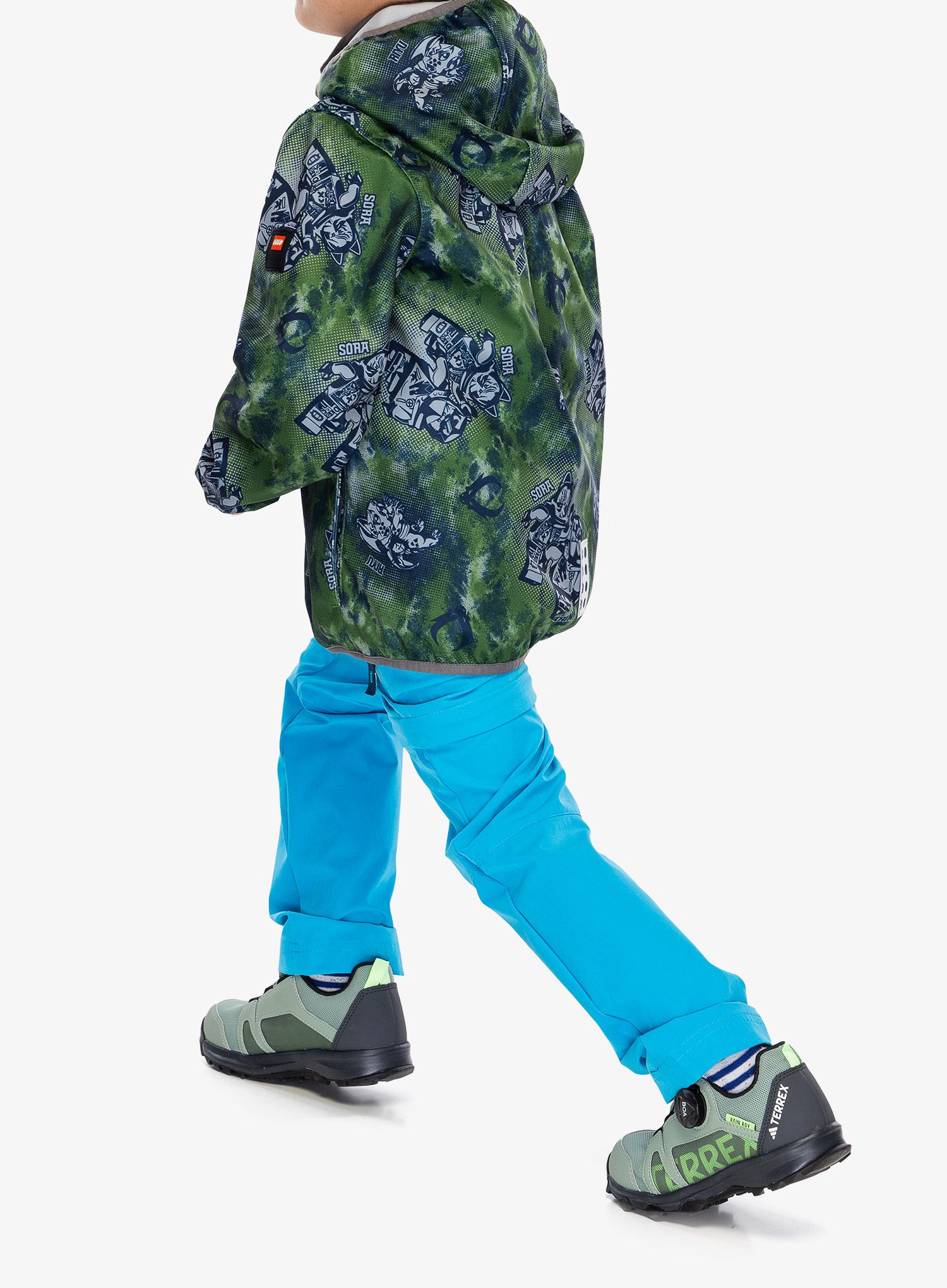 Otroška jakna LEGO LW Scout 202 - twist of lime