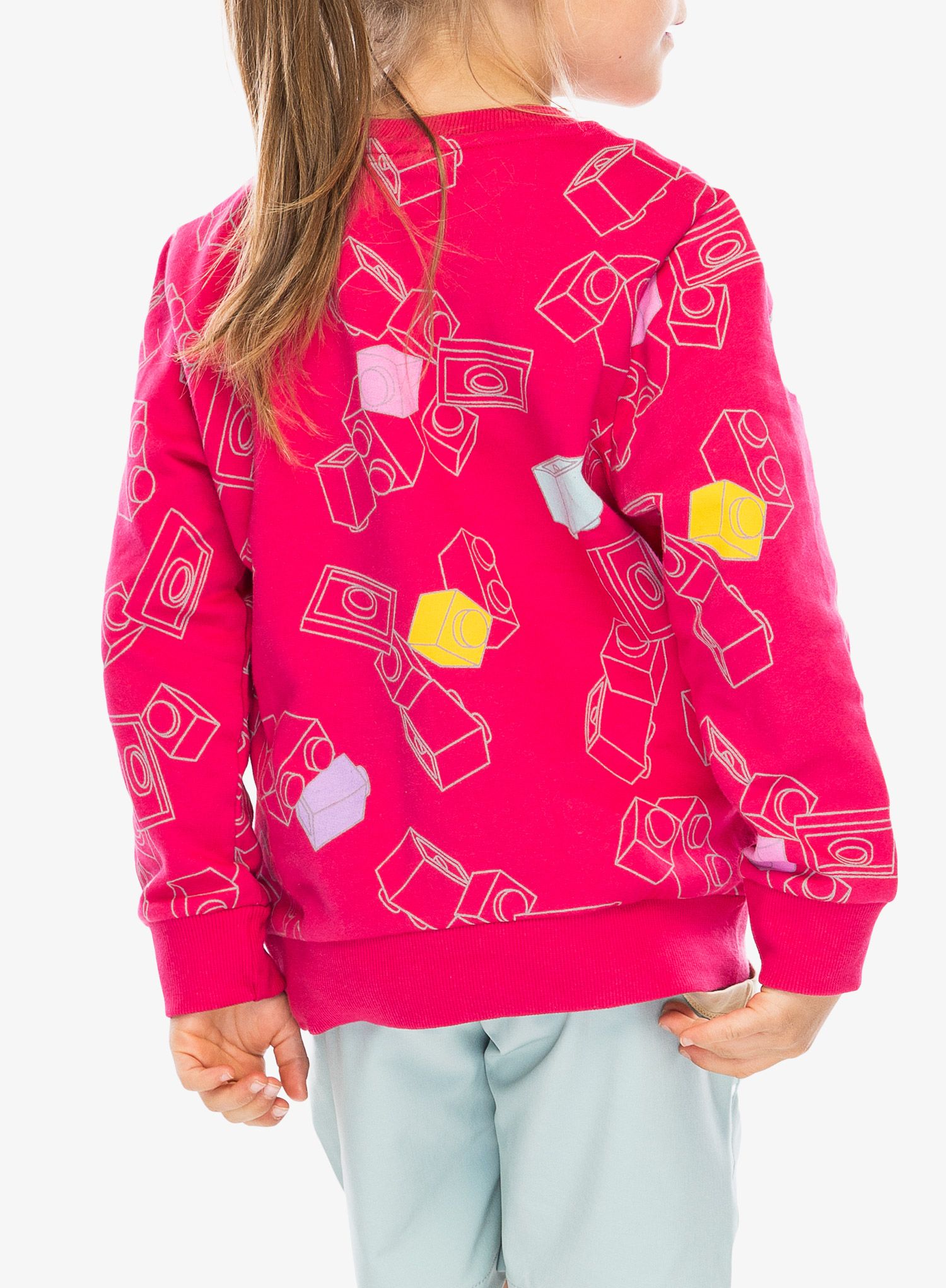 Otroška jopica LEGO LW Scout 205 - dark pink