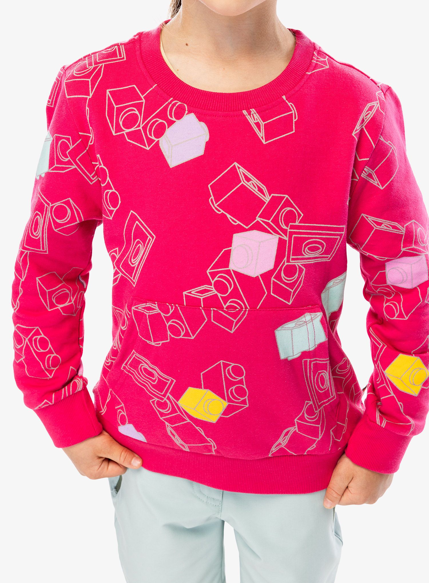 Otroška jopica LEGO LW Scout 205 - dark pink