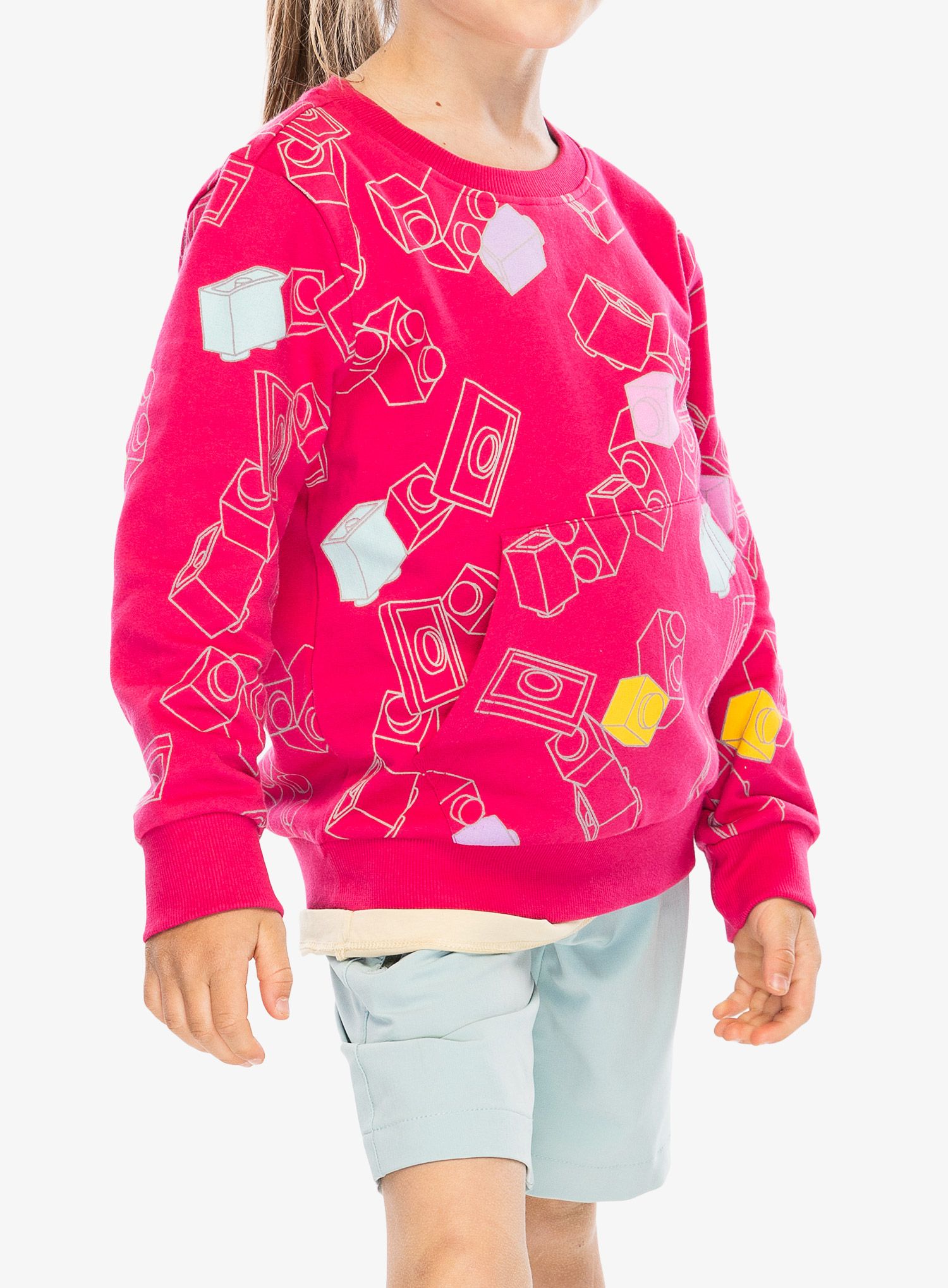Otroška jopica LEGO LW Scout 205 - dark pink