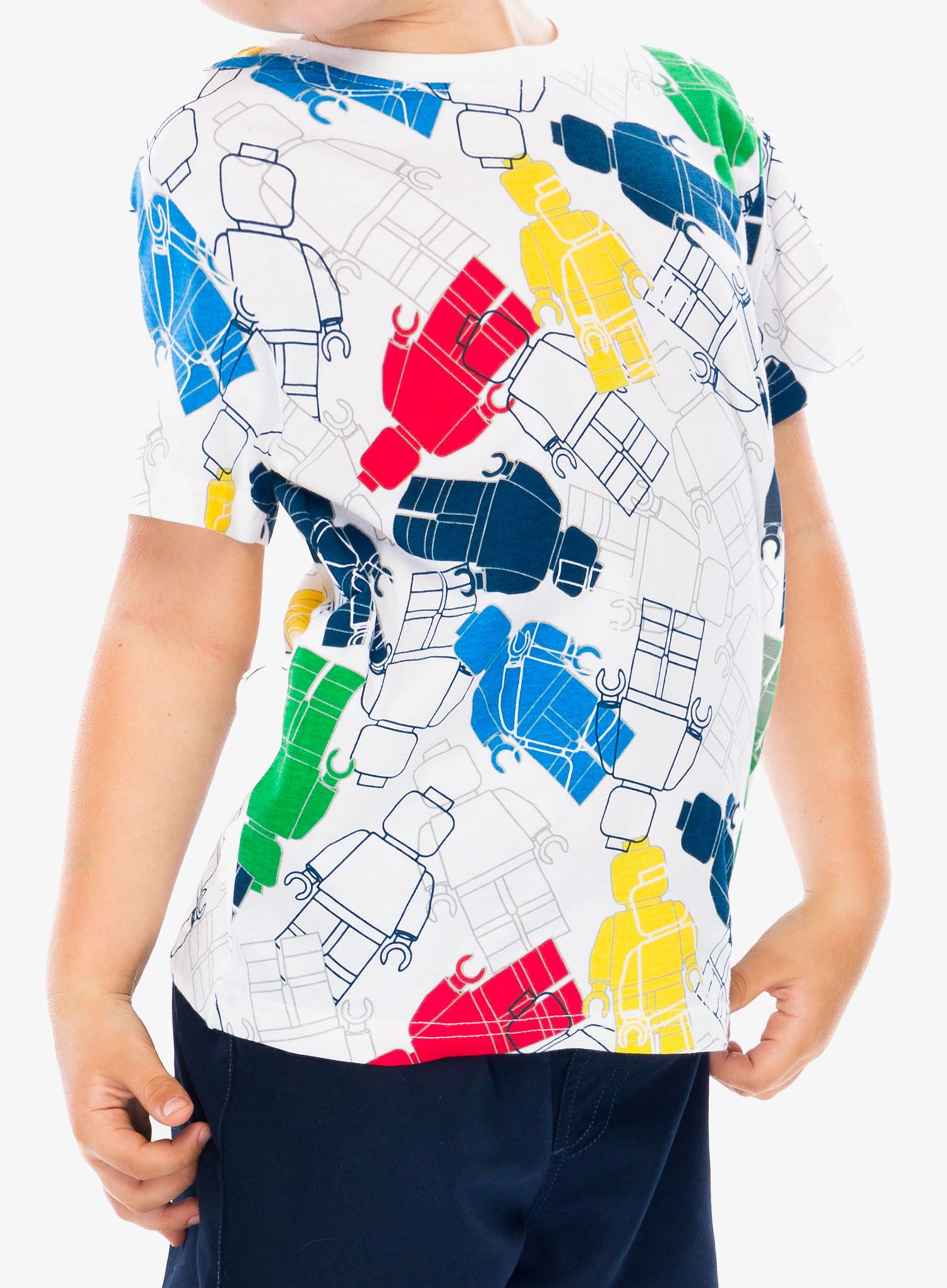 Otroška majica LEGO LW Tano 202 - white