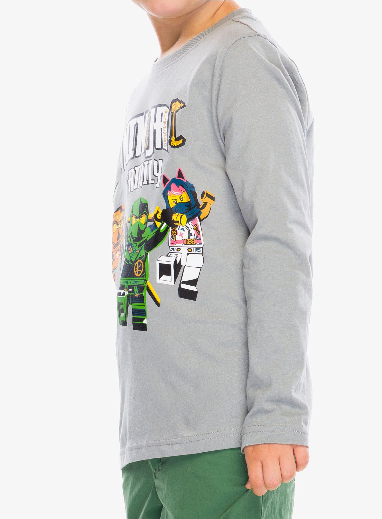 Otroška jopica LEGO LW Tano 203 - light grey