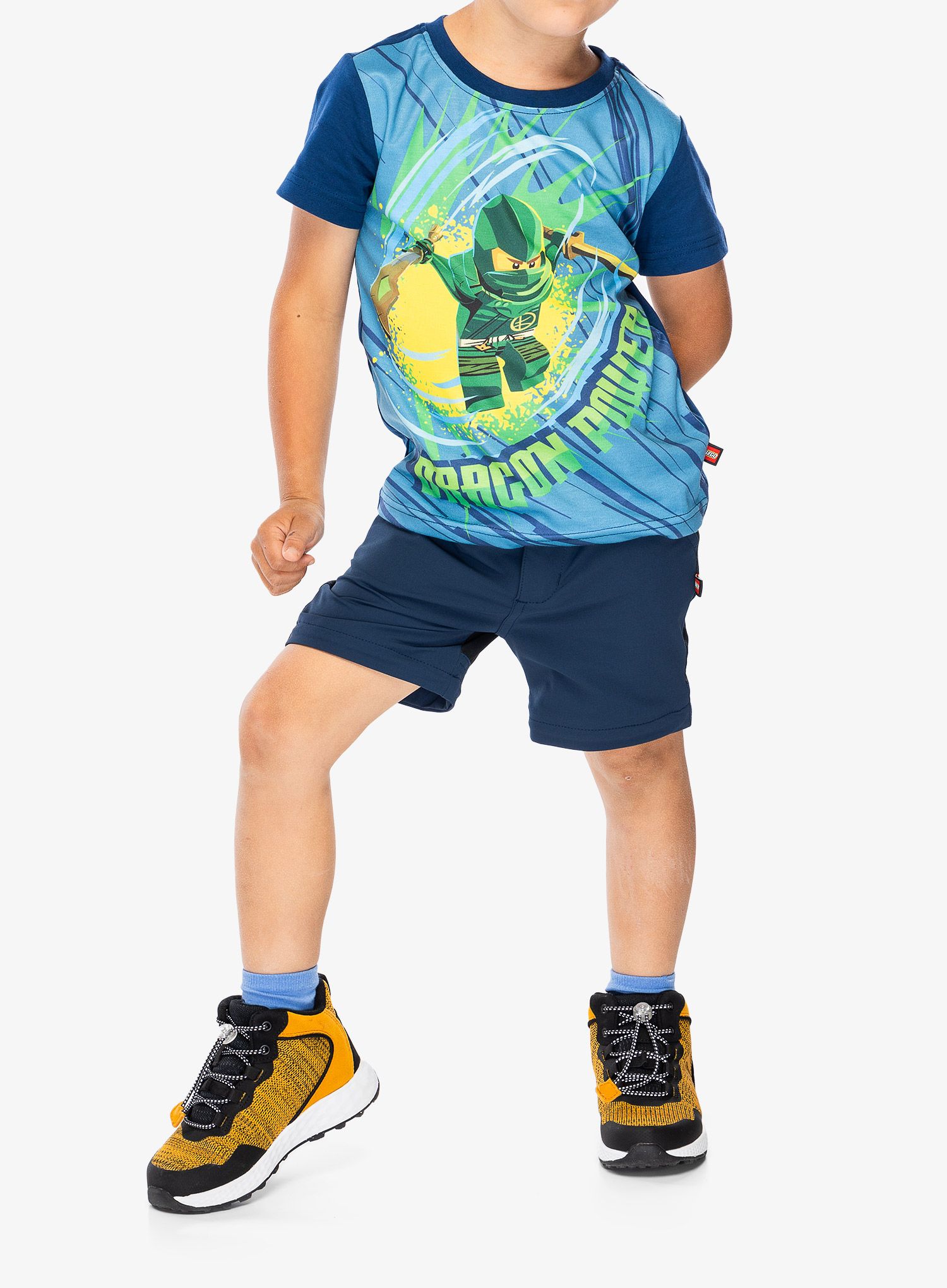 Otroška majica LEGO LW Tano 206 - dark blue