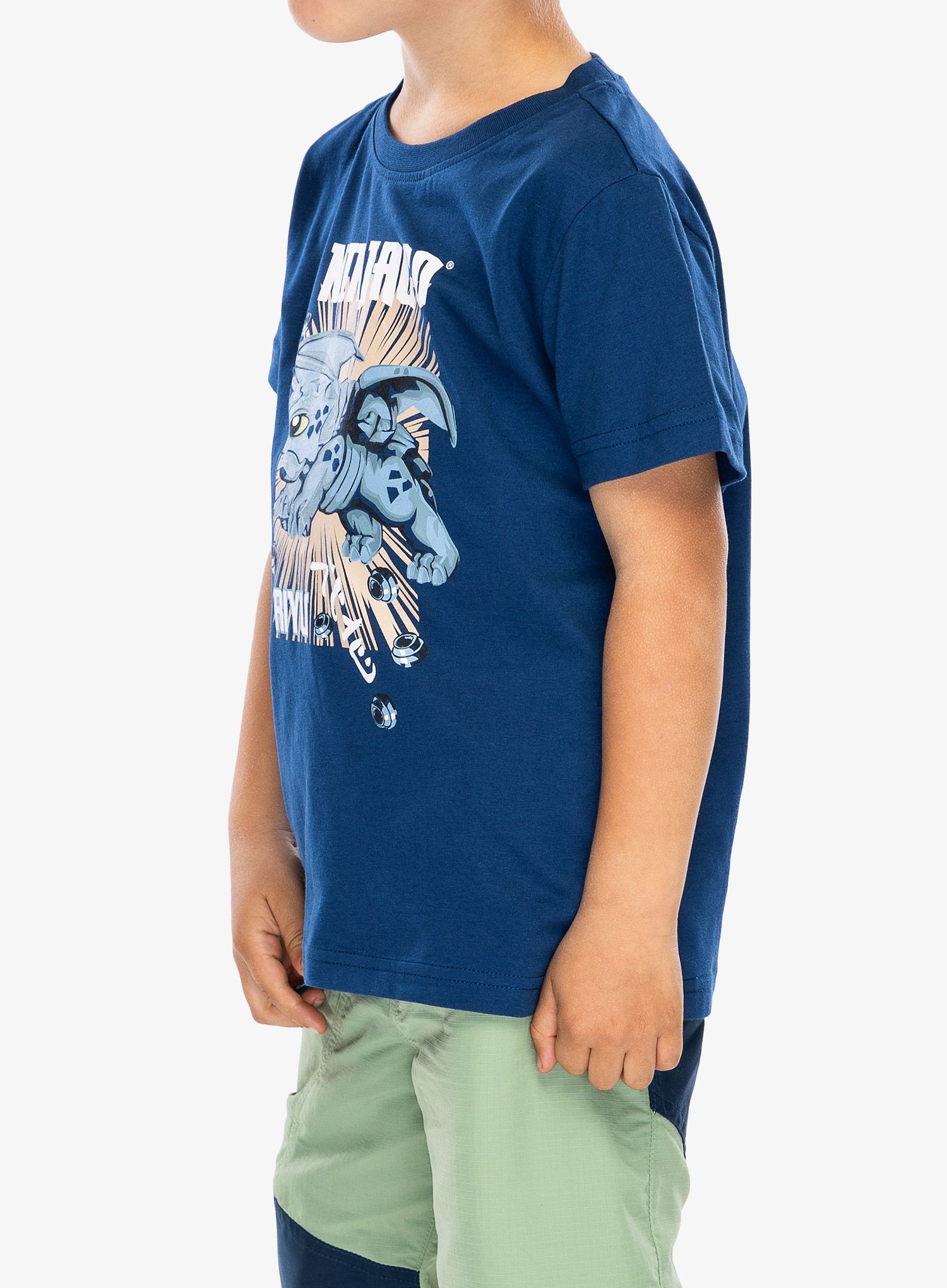 Otroška majica LEGO LW Tano 212 - dark blue